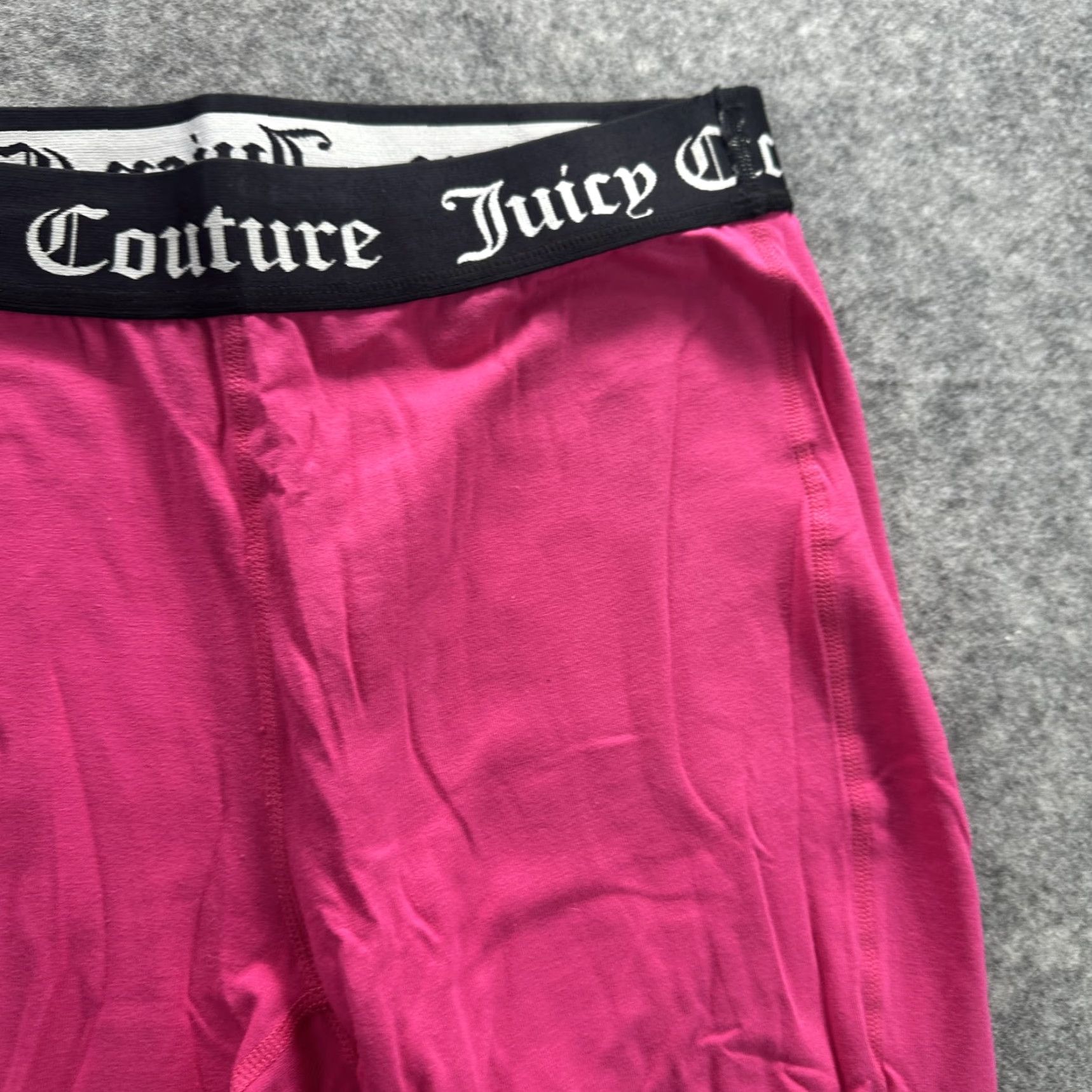 Juicy Couture Juicy Couture Women's Leggings M Pink Activewear Stretch Cotton Spandex 90s Logo Casual Size 32" / US 10 / IT 46 - 7 Thumbnail