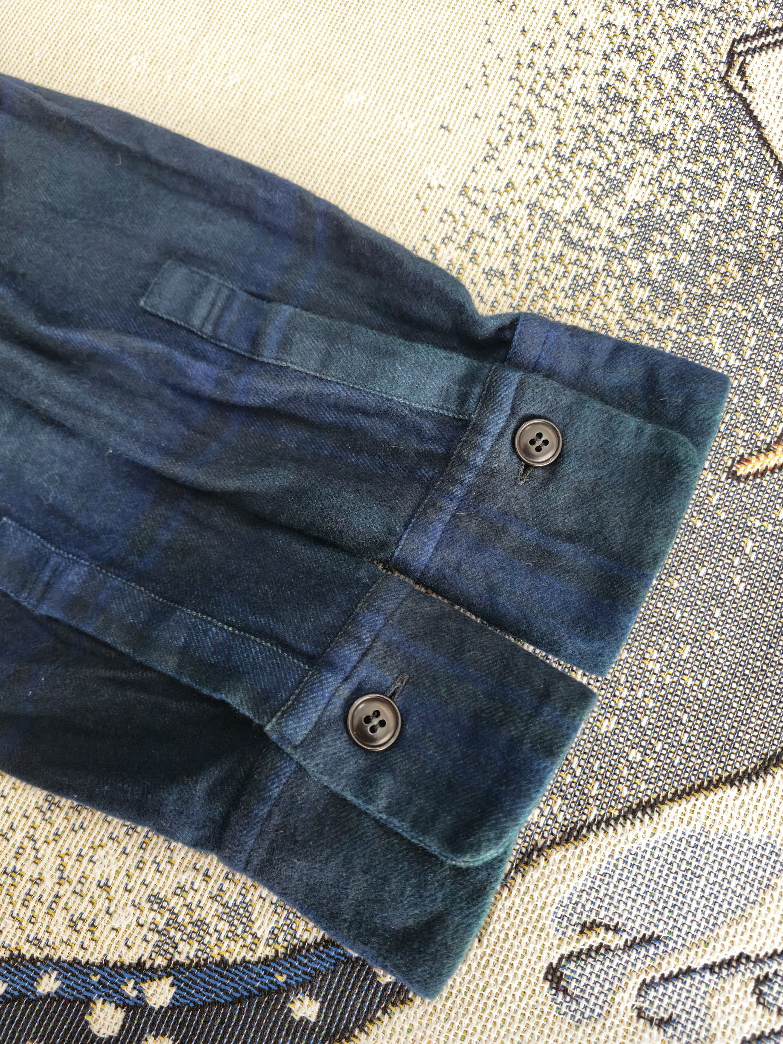 Y's Y's Indigo Yohji Yamamoto Plaid Blouse Size M / US 6-8 / IT 42-44 - 7 Thumbnail