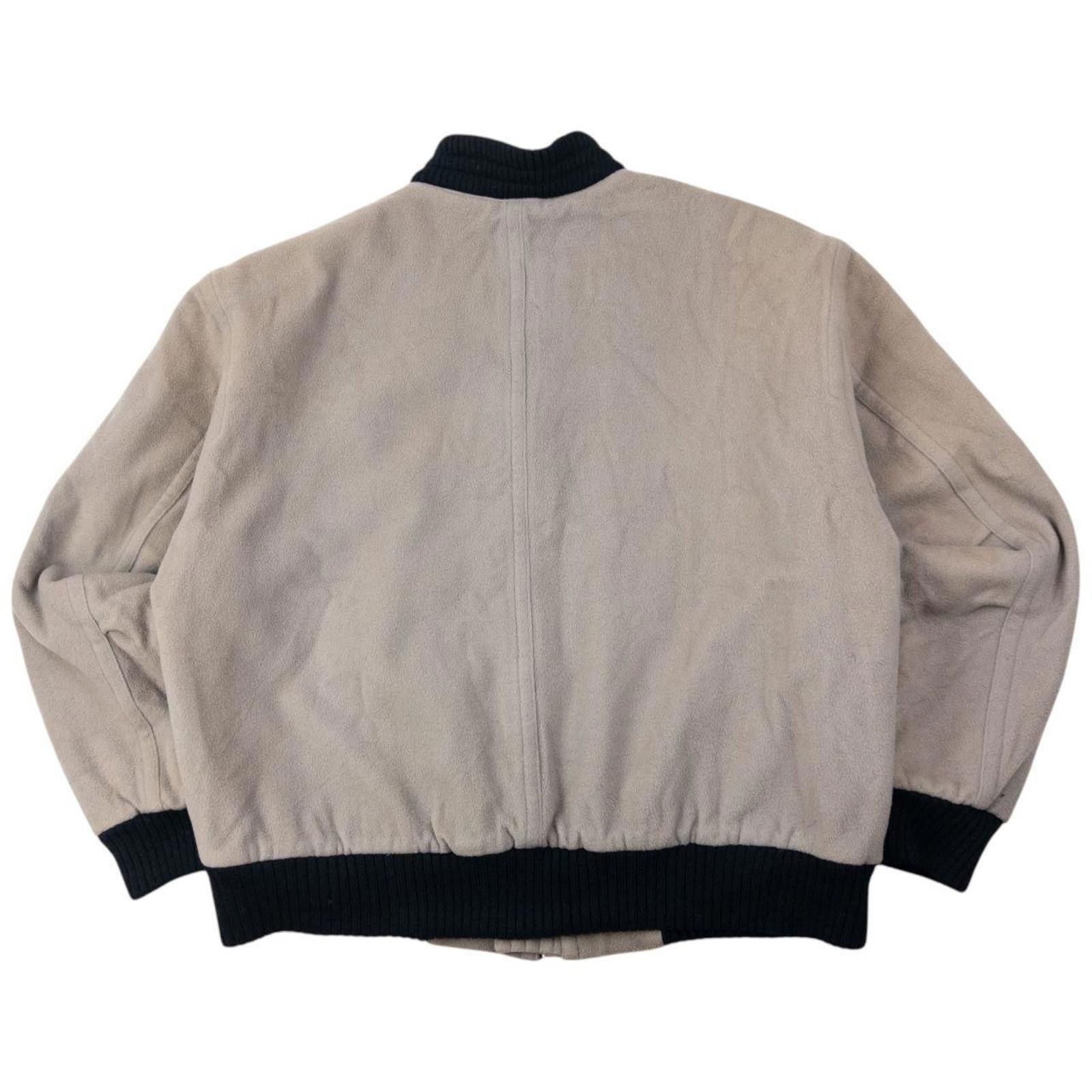 Hugo Boss Vintage 90s Hugo Boss Cashmere Bomber Jacket Size XL Size US XL / EU 56 / 4 - 2 Thumbnail