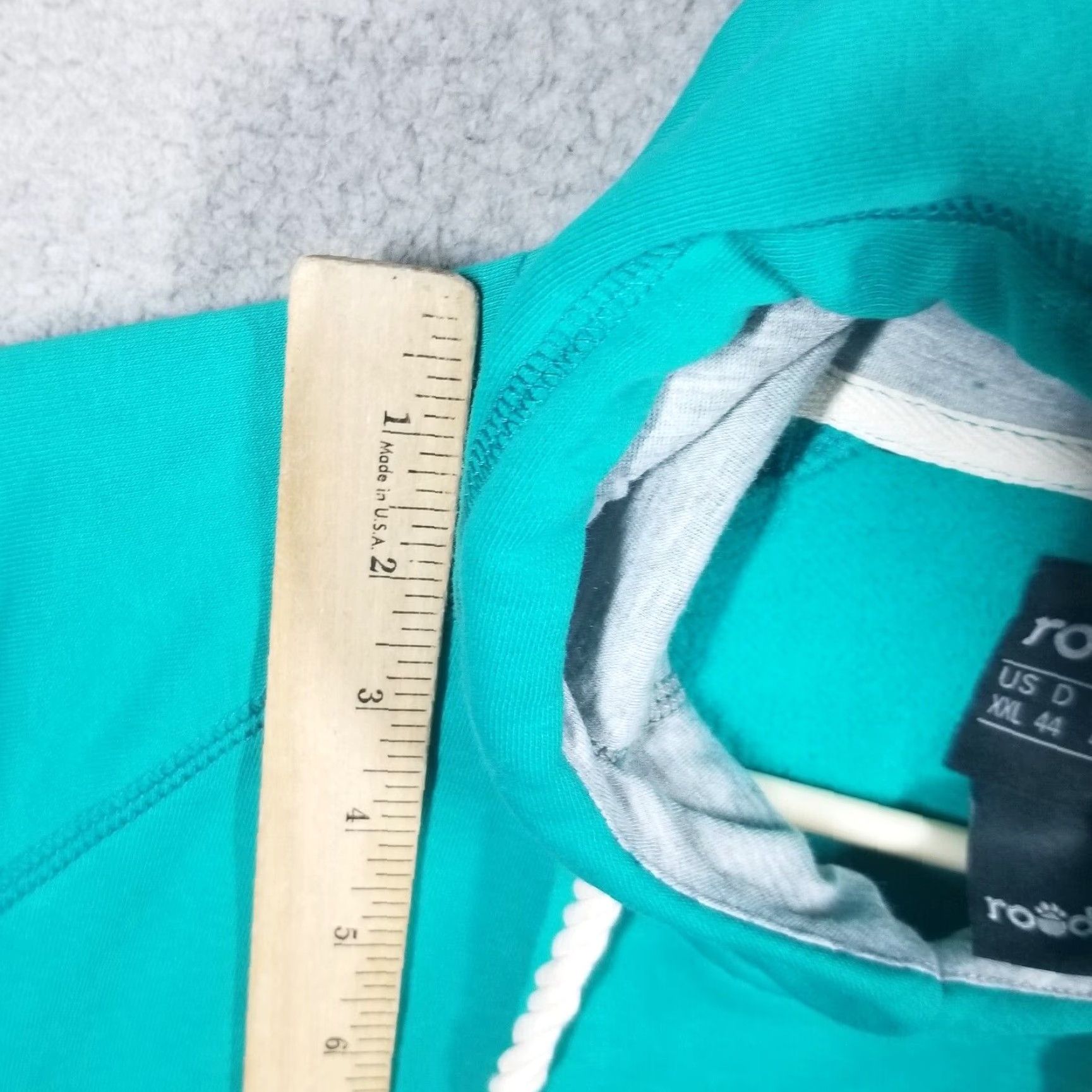 Vintage VINTAGE Roodie Pet Pouch Hoodie Cat Dog Chihuahua Holder Sweatshirt XXL Teal Womens Activewear Size XXL / US 16-18 / IT 52-54 - 5 Thumbnail