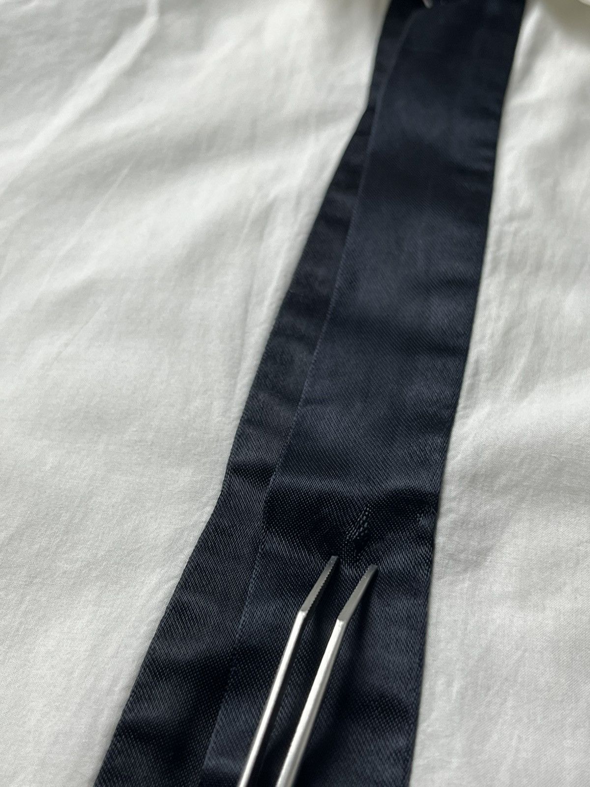 Maison Margiela Maison Margiela - SS/08 trompe black “Tie Illusion” Shirt Size US S / EU 44-46 / 1 - 19 Thumbnail