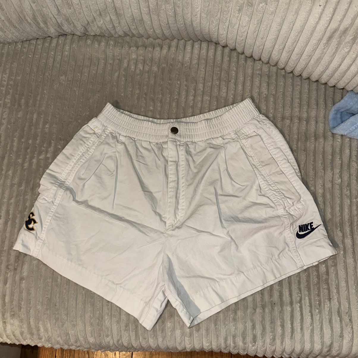 Nike VINTAGE 90s Nike Supreme Court Tennis Shorts Classic White Size US 28 / EU 44 - 3 Thumbnail
