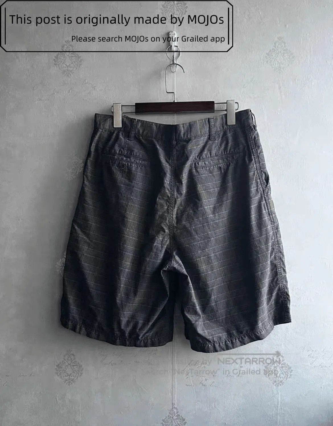 Comme des Garcons Homme Plus Sz M Comme Des Garcons Homme Square Pattern Vintage Shorts. Size US 30 / EU 46 - 2 Thumbnail