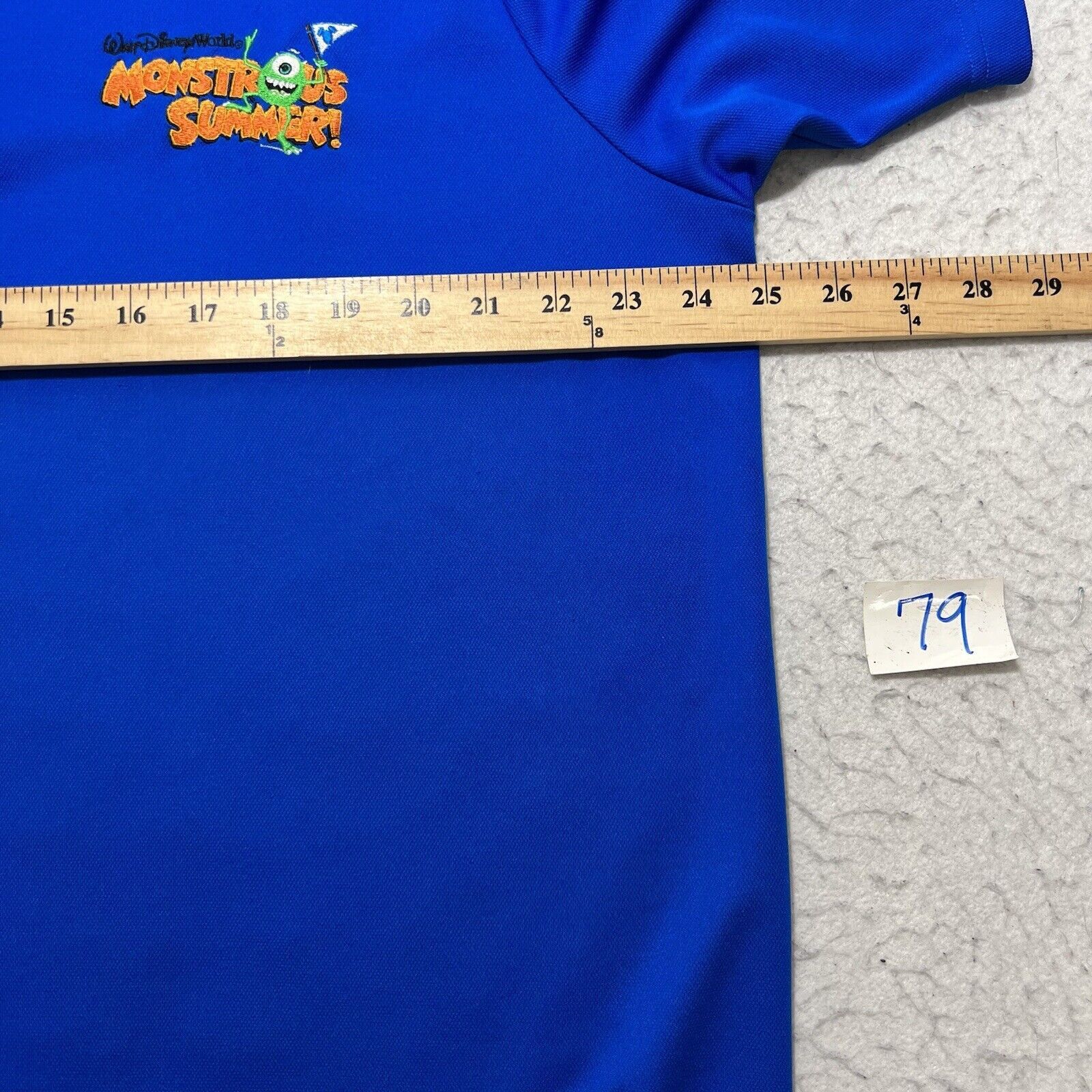 Disney Disney Pixar Monstrous Summer Cast Member Polo Monsters Inc Size US XL / EU 56 / 4 - 7 Thumbnail