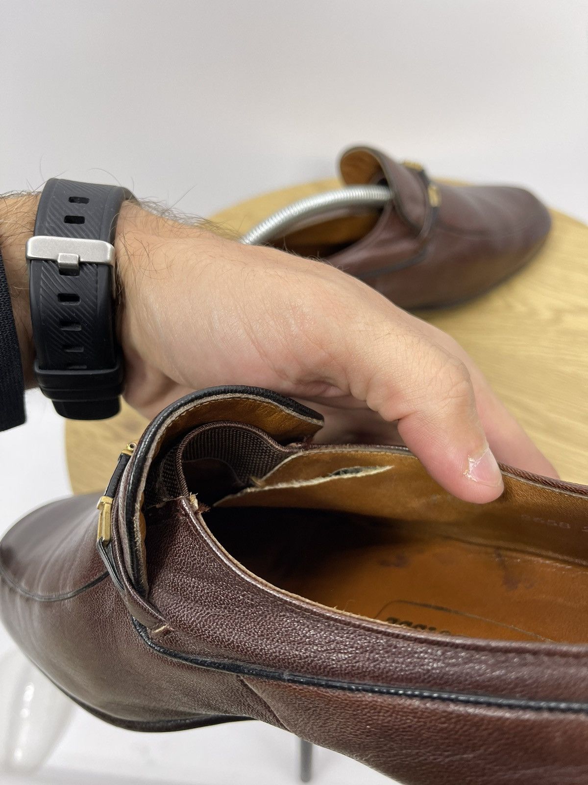 Bally Bally Suisse Loafer Shoes Size 10 Brown Leather Vintage Size US 10 / EU 43 - 6 Thumbnail
