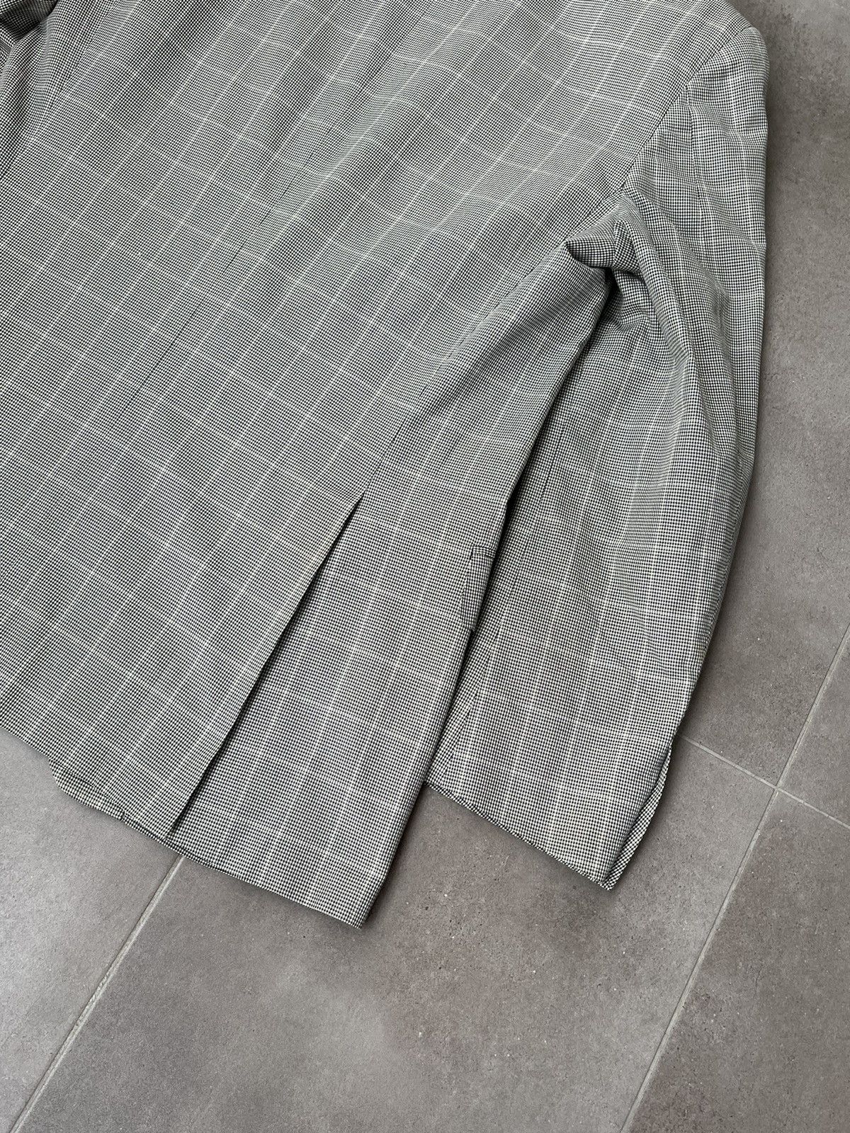 Lanvin Archive Lanvin White Stripped Grey Blazer Size 38R - 13 Thumbnail