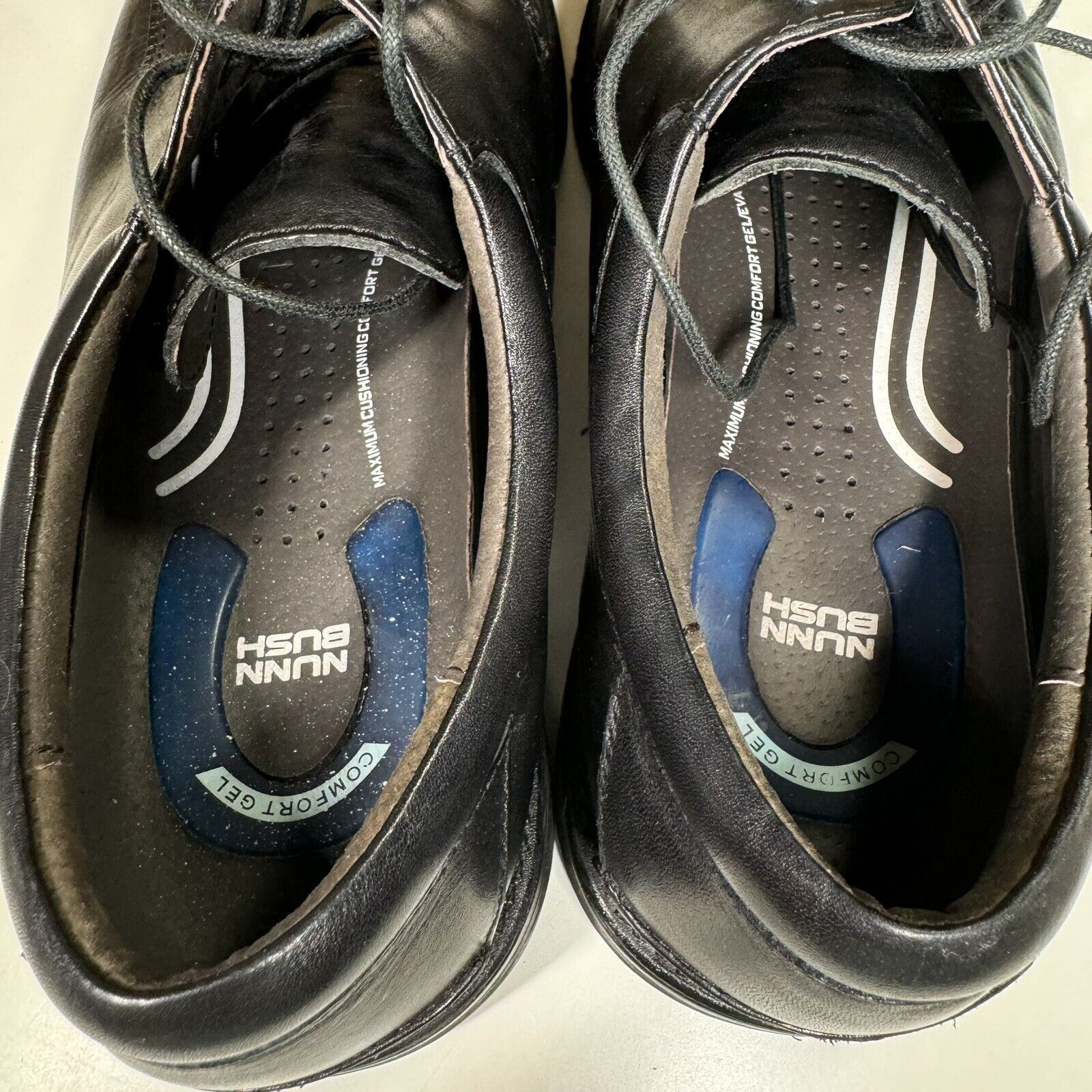 Nunn Bush Nunn Bush Marcell Comfort Gel Black Dress Shoes Sz 9.5M Size US 9.5 / EU 42-43 - 6 Thumbnail