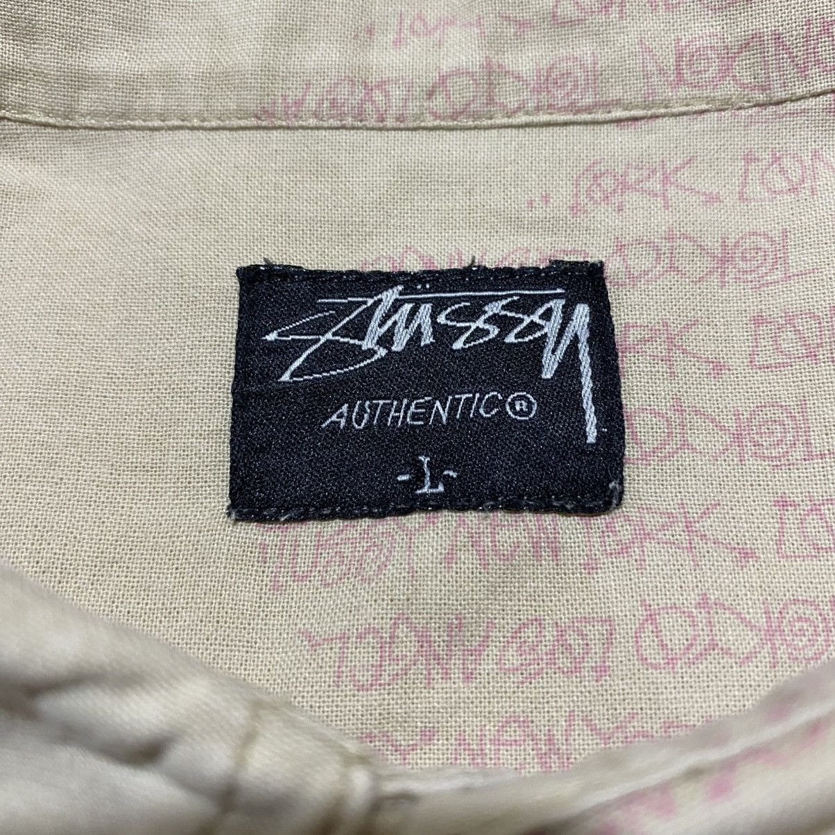 Stussy Vintage 00s Stussy Shirt Button Size US L / EU 52-54 / 3 - 4 Thumbnail