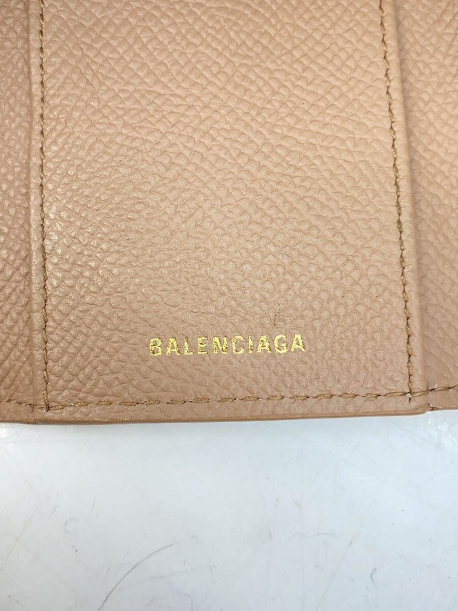 Balenciaga Balenciaga Leather 6-Ring Key Case Pink Beige Size ONE SIZE - 3 Thumbnail