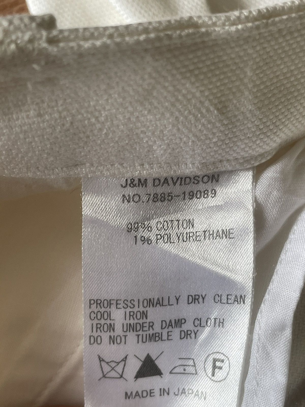 Designer × Other J&M Davidson white pants Size 27" / US 4 / IT 40 - 4 Thumbnail