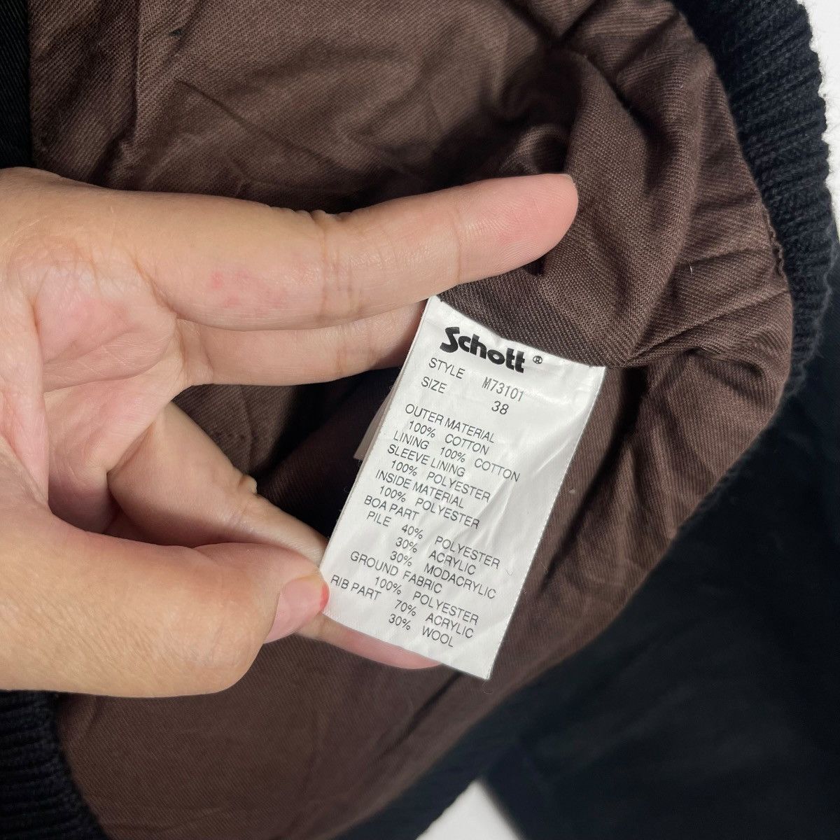Schott Schott NYC BUAER U.S. NAVY G-1 Flight Jacket Japan Made Size US M / EU 48-50 / 2 - 6 Thumbnail