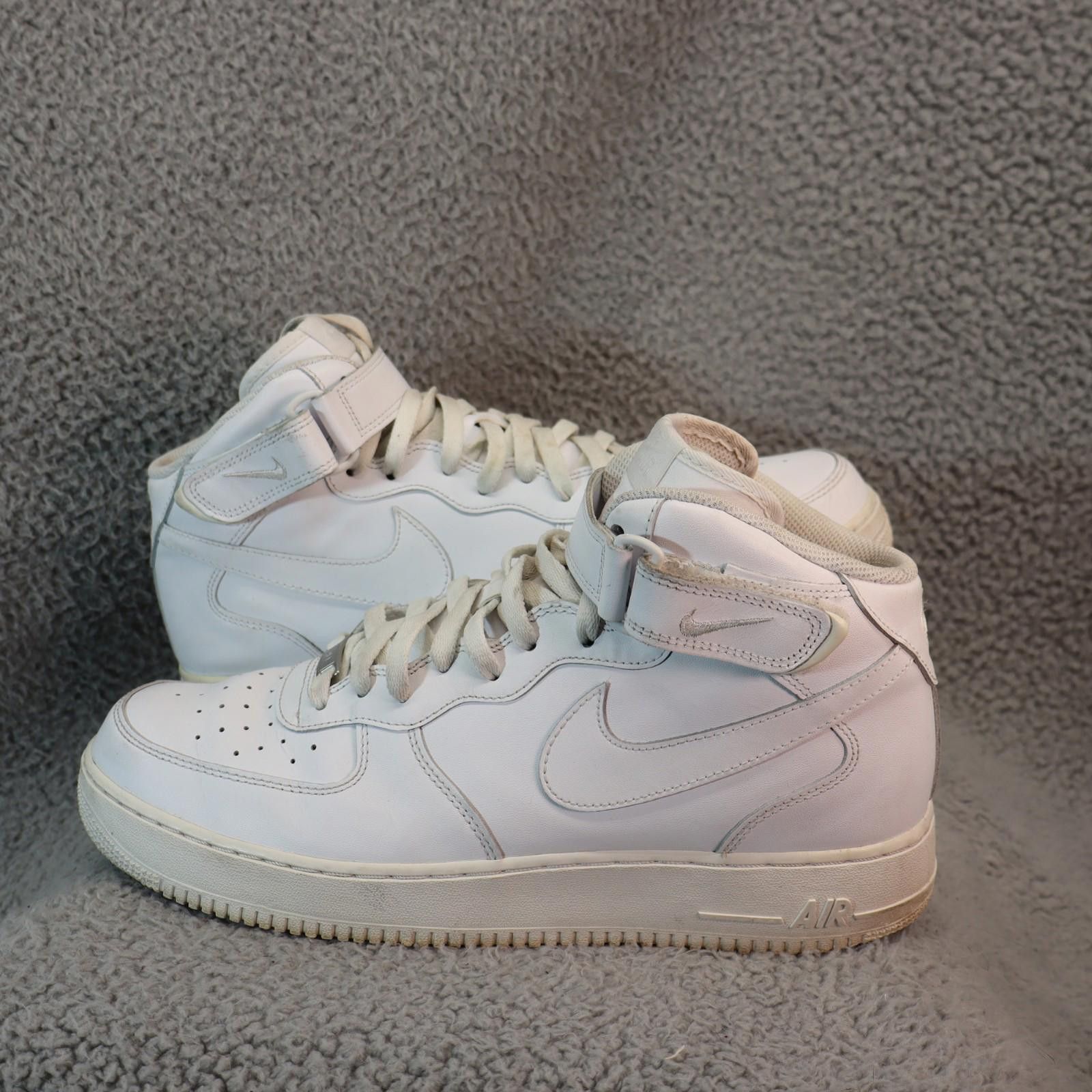 Nike Nike Air Force 1 Men's Size 13 Athletic Hi Top Shoe White Size US 13 / EU 46 - 1 Thumbnail