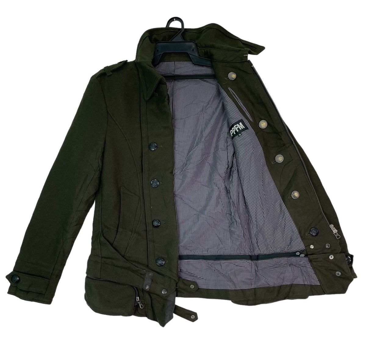 PPFM Vtg 90s PPFM japan military inspired design coat jacket Size US M / EU 48-50 / 2 - 1 Thumbnail