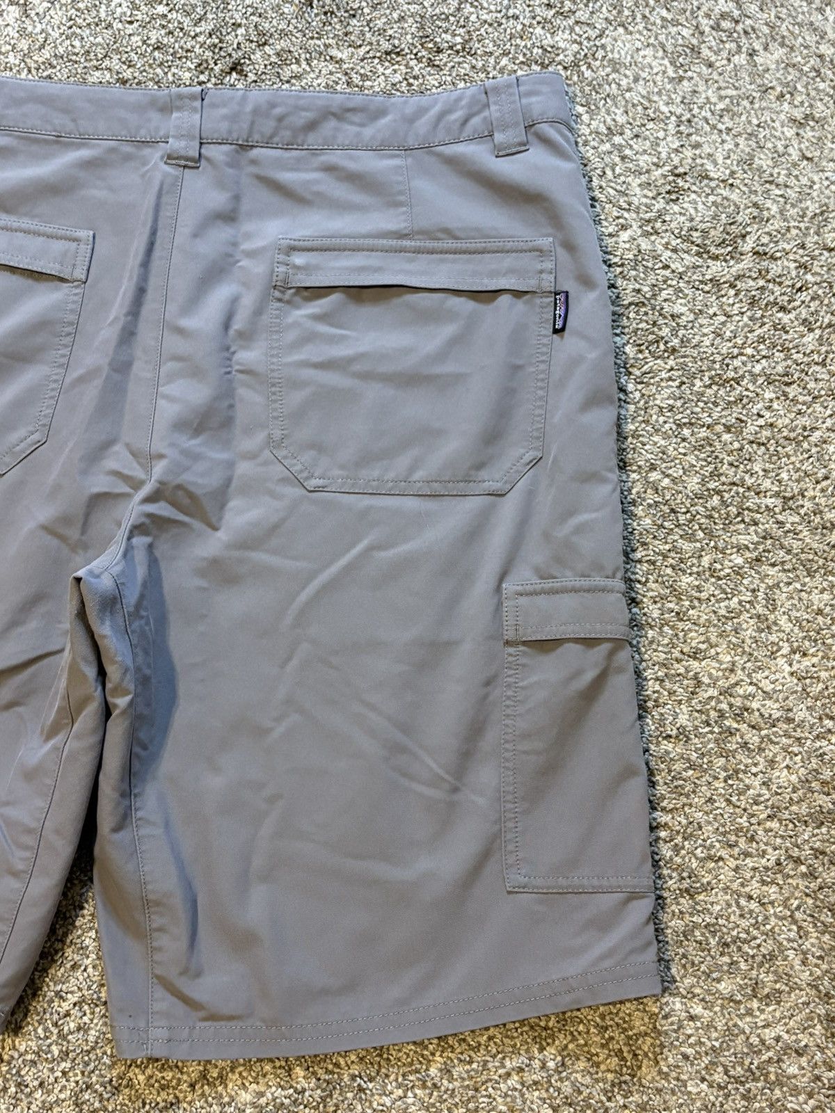 Patagonia Patagonia Men’s Casual Cargo Chino Shorts 36 Polyester Gray Size US 36 / EU 52 - 6 Thumbnail
