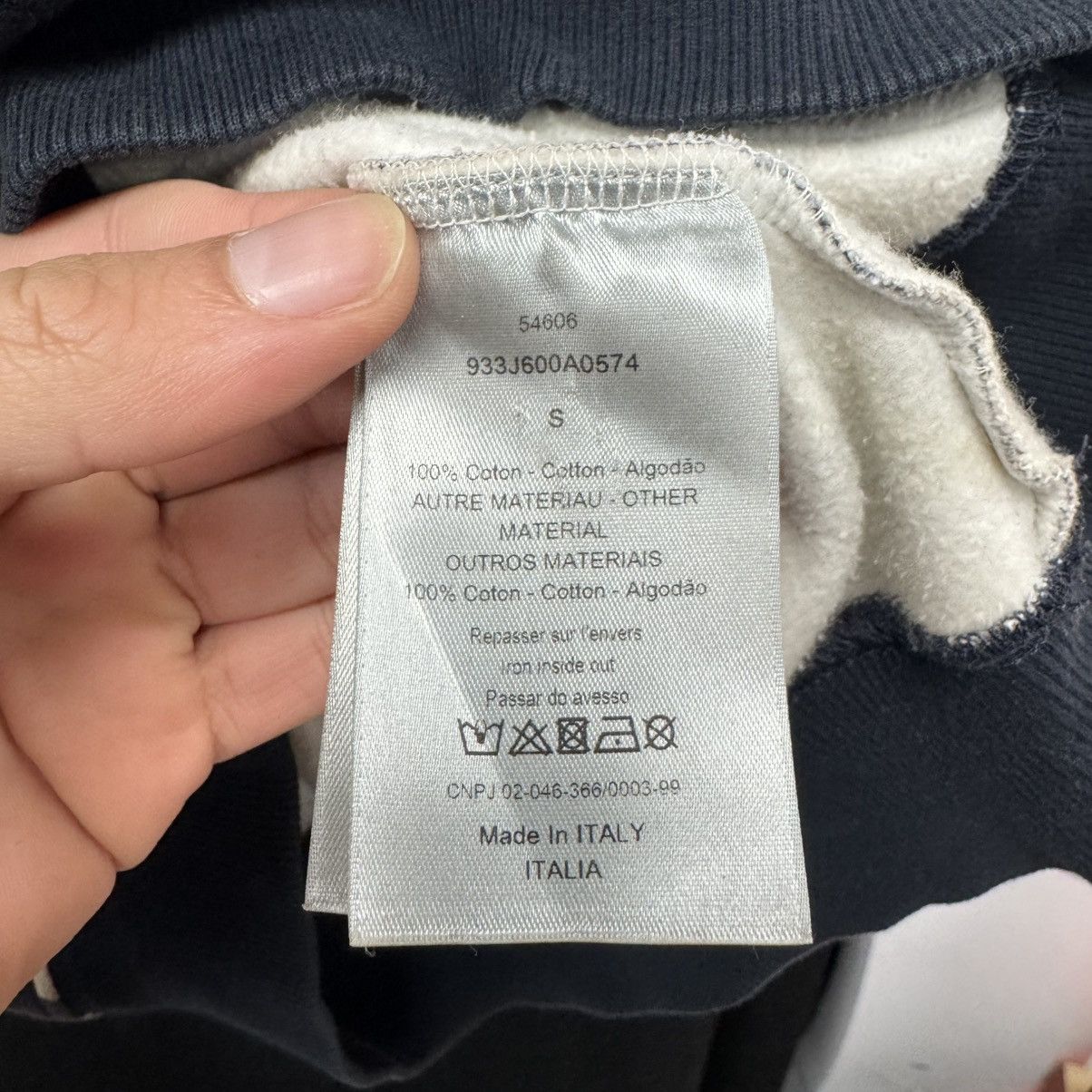 Dior Dior Sorayama Oblique Dinosaur Hoodie Size US S / EU 44-46 / 1 - 5 Thumbnail