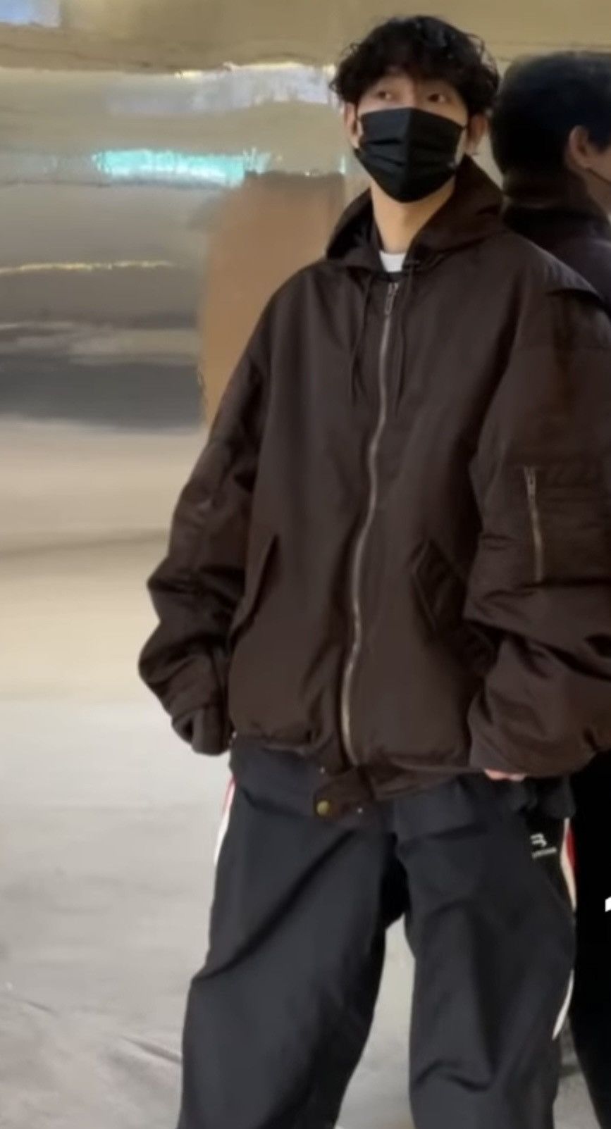 Balenciaga BALENCIAGA 3B SPORTS ICON LIGHT BOMBER IN BLACK Balenciaga BALENCIAGA 3B SPORTS ICON LIGHT BOMBER IN BLACK