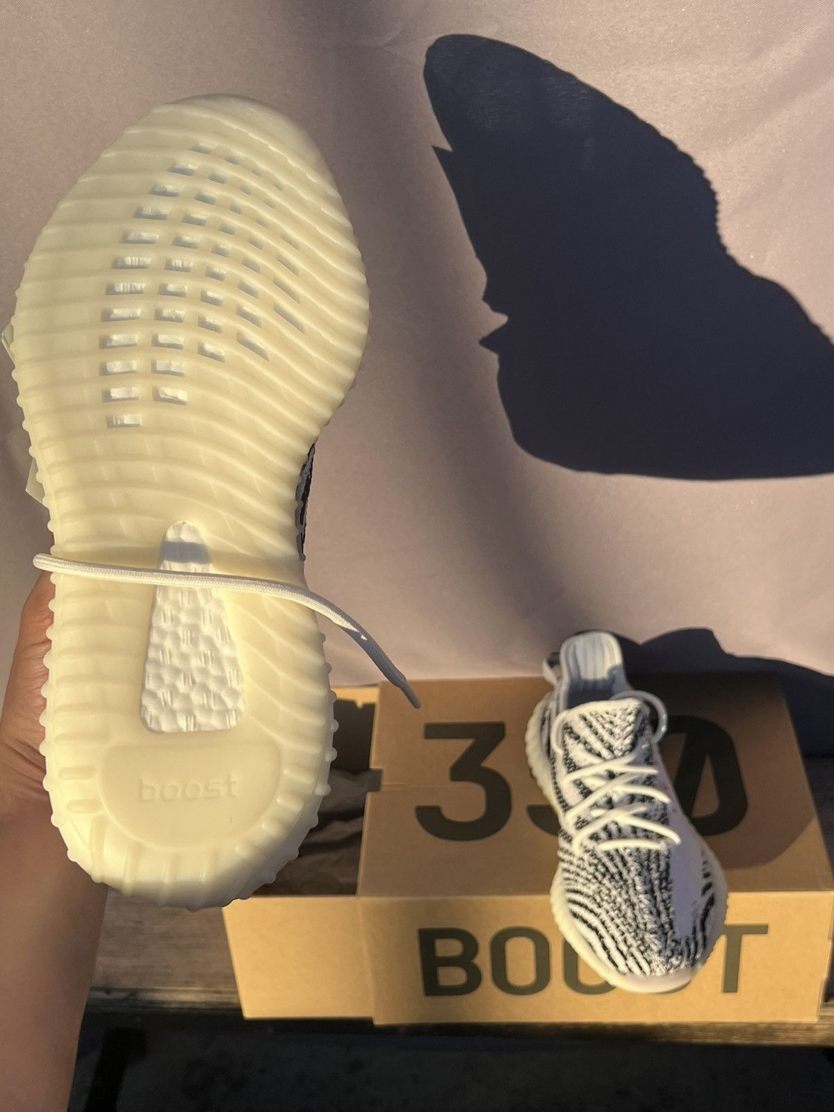 Kanye West Yeezy Sply 350 V2 Zebra 2023 Size US 9 / EU 42 - 16 Thumbnail