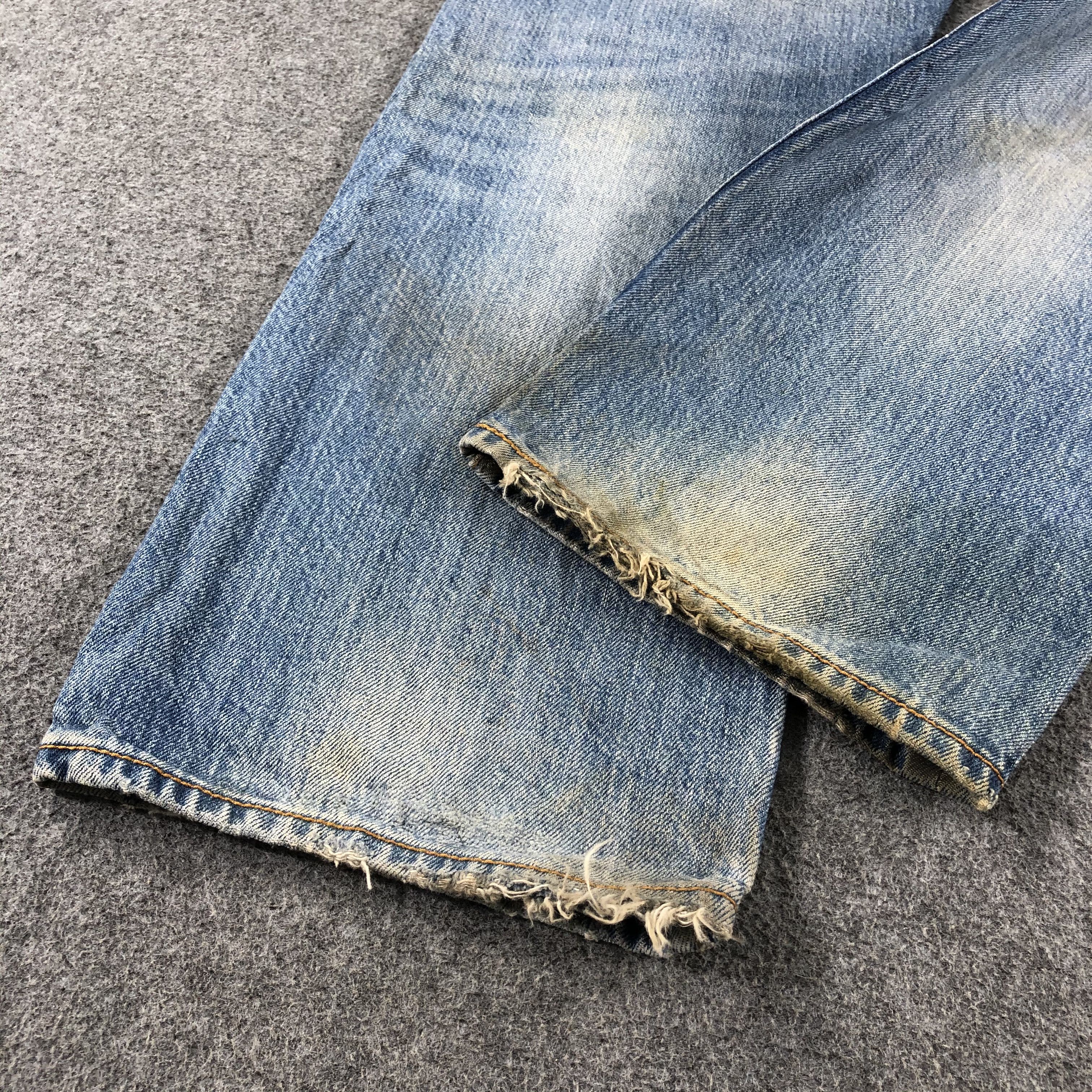 Levi's Vintage Blue Wash Levis 501 Jeans-J2645 Size US 35 - 6 Thumbnail
