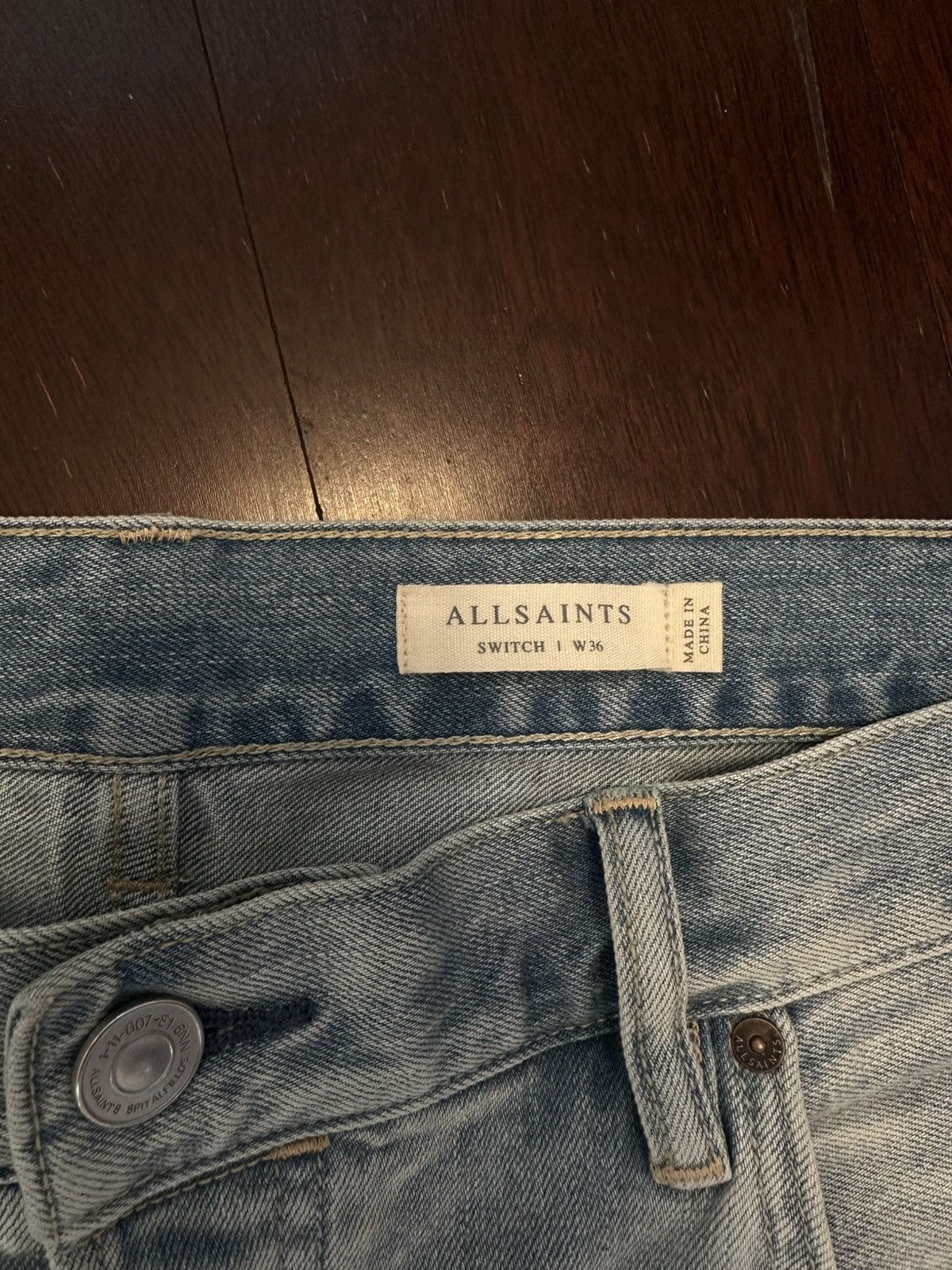 Allsaints ALLSAINTS Switch Denim Shorts Size US 36 / EU 52 - 3 Thumbnail