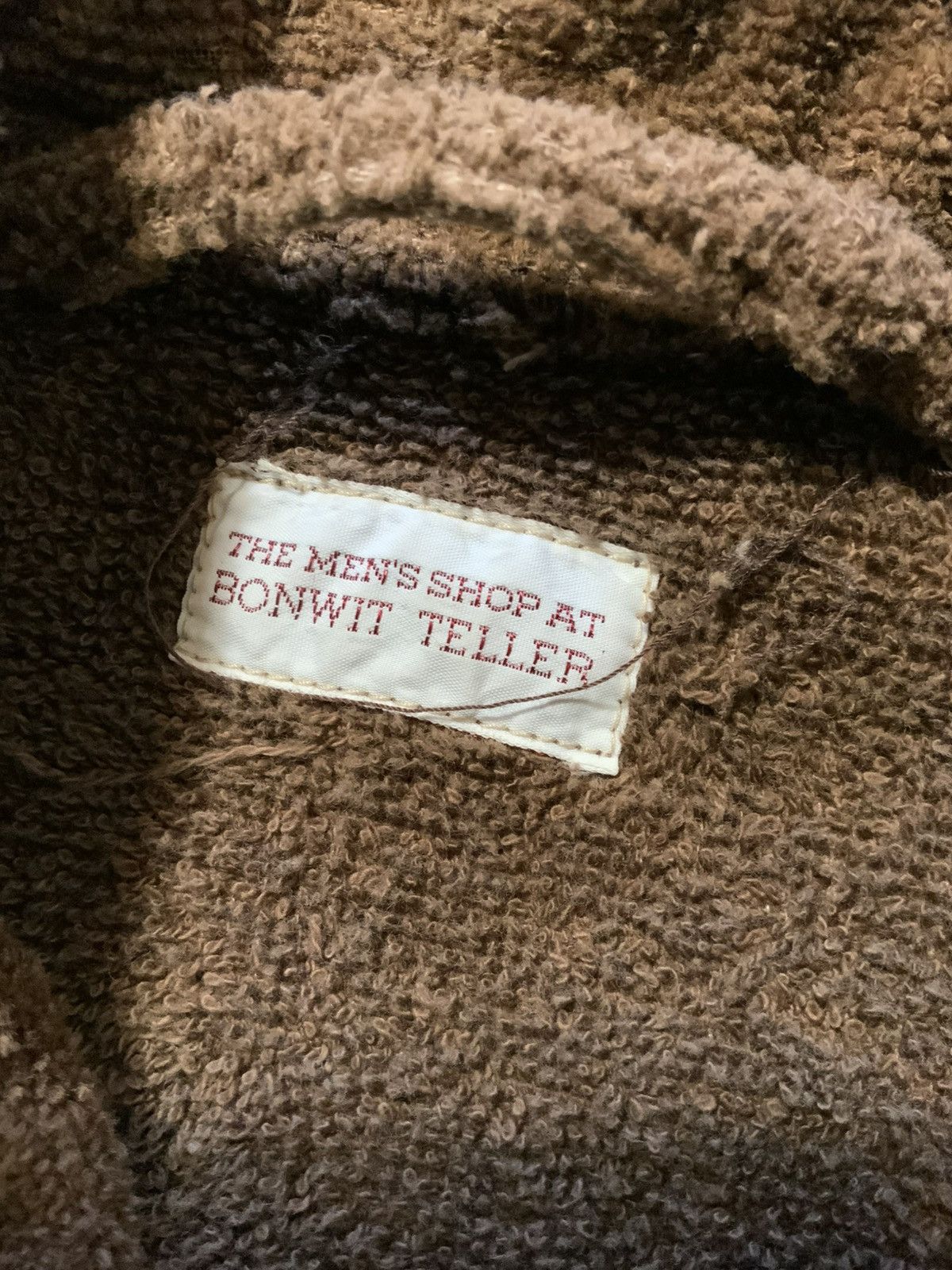 Vintage Vintage 60s 70s Bonwit Teller Terry Smoking Jacket Robe Size US L / EU 52-54 / 3 - 6 Thumbnail