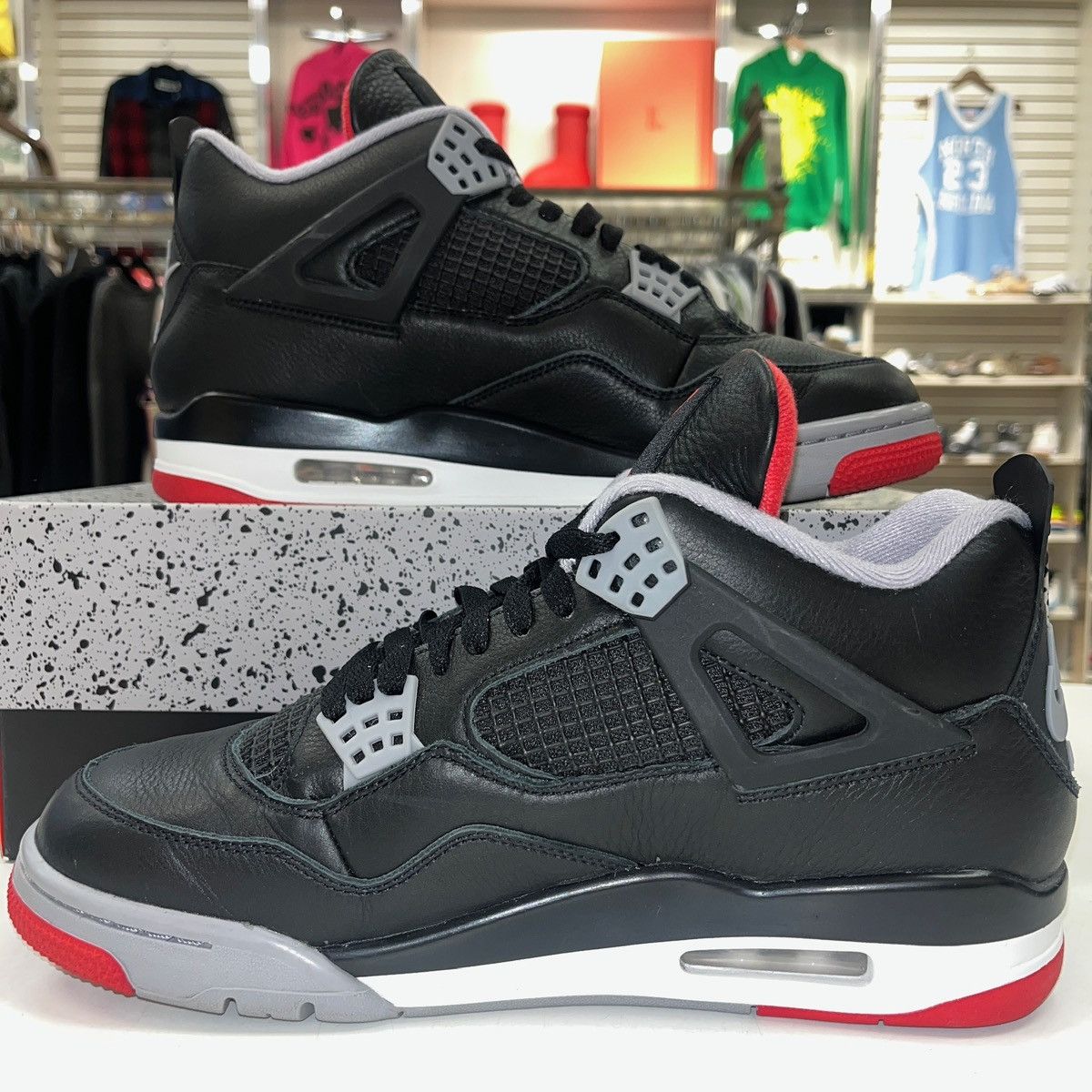 Jordan Brand Size 10 - Air Jordan 4 Retro Bred Reimagined - FV5029-006 Size US 10 / EU 43 - 2 Thumbnail
