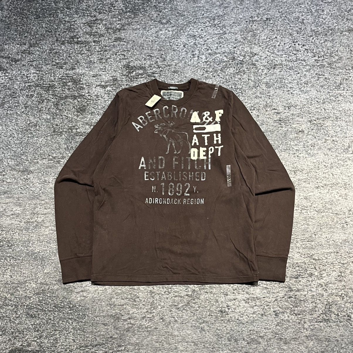 Abercrombie & Fitch Vintage Abercrombie Fitch Longsleeve Thermal Shirt Muscle Size US XL / EU 56 / 4 - 1 Thumbnail