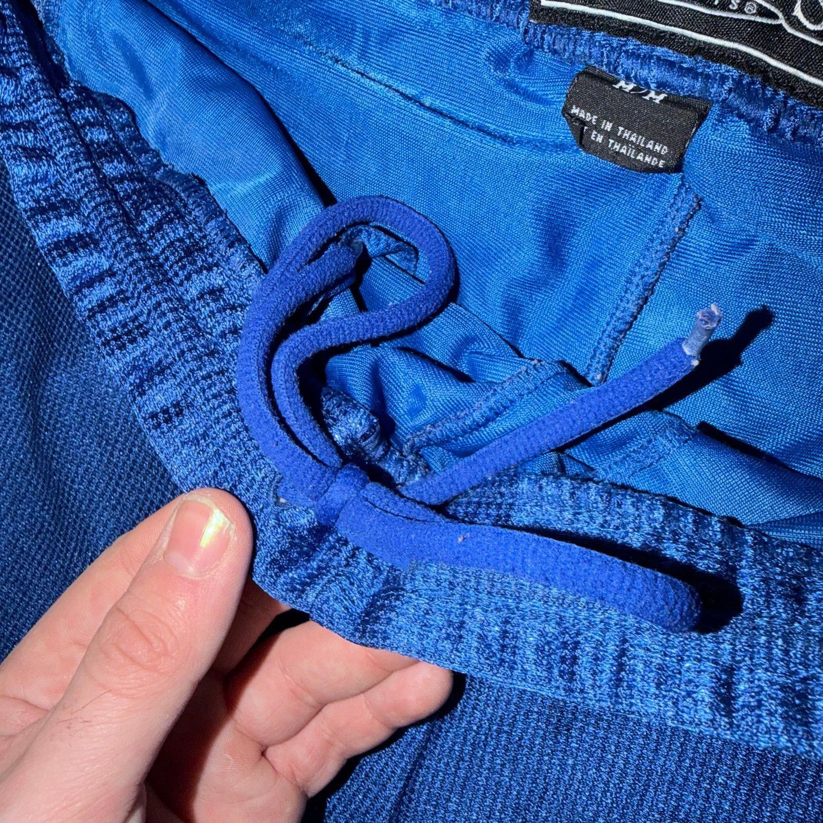 Champion Champs Royal Blue Shimmer Dazzle Hoop Shorts Mens MD Y2K 90s Size US 32 / EU 48 - 5 Thumbnail