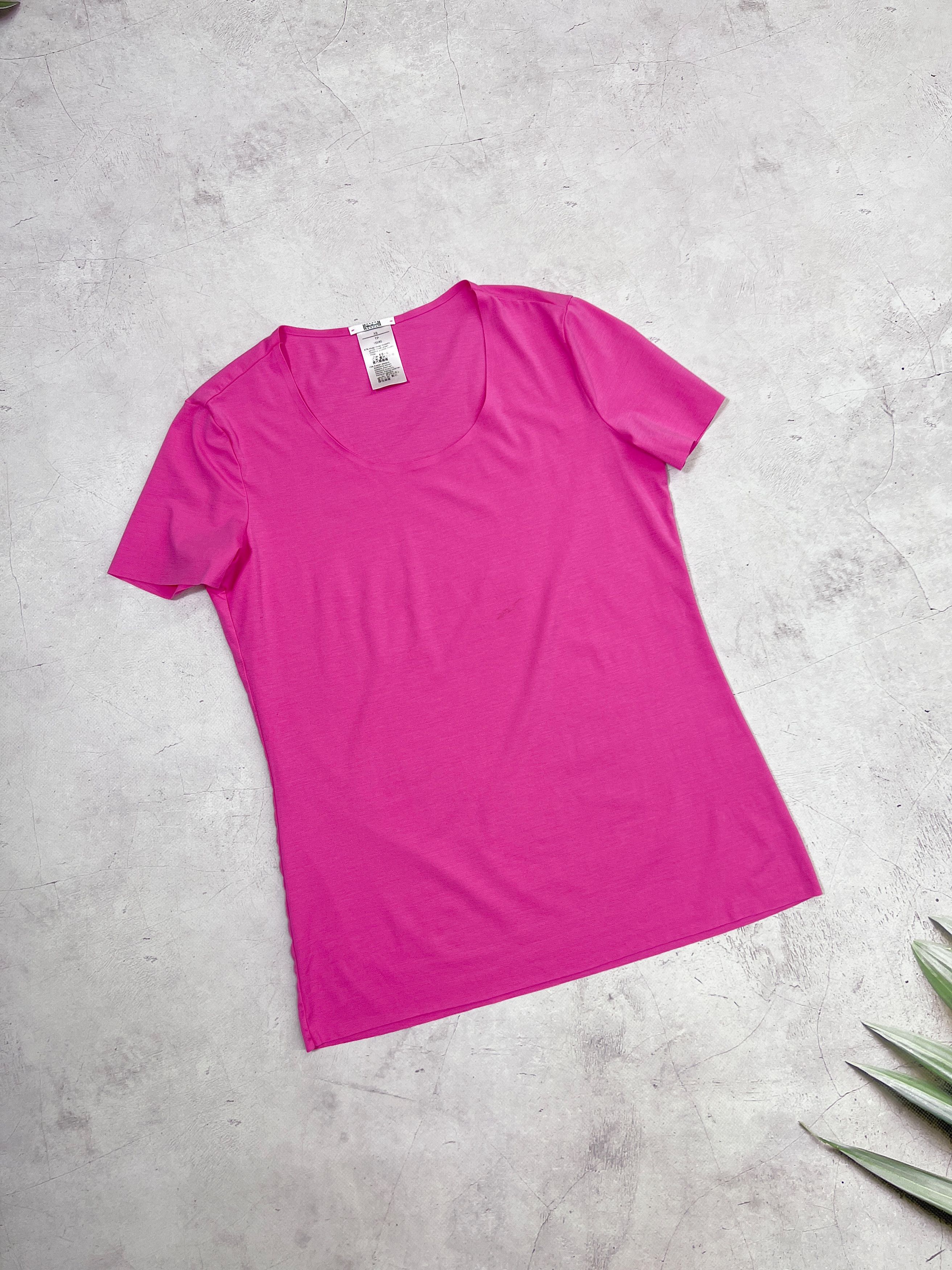 Designer × Mugler × Wolford Mugler Wolford T-Shirt Women Ladies Basic Pink Size XS / US 0-2 / IT 36-38 - 7 Thumbnail