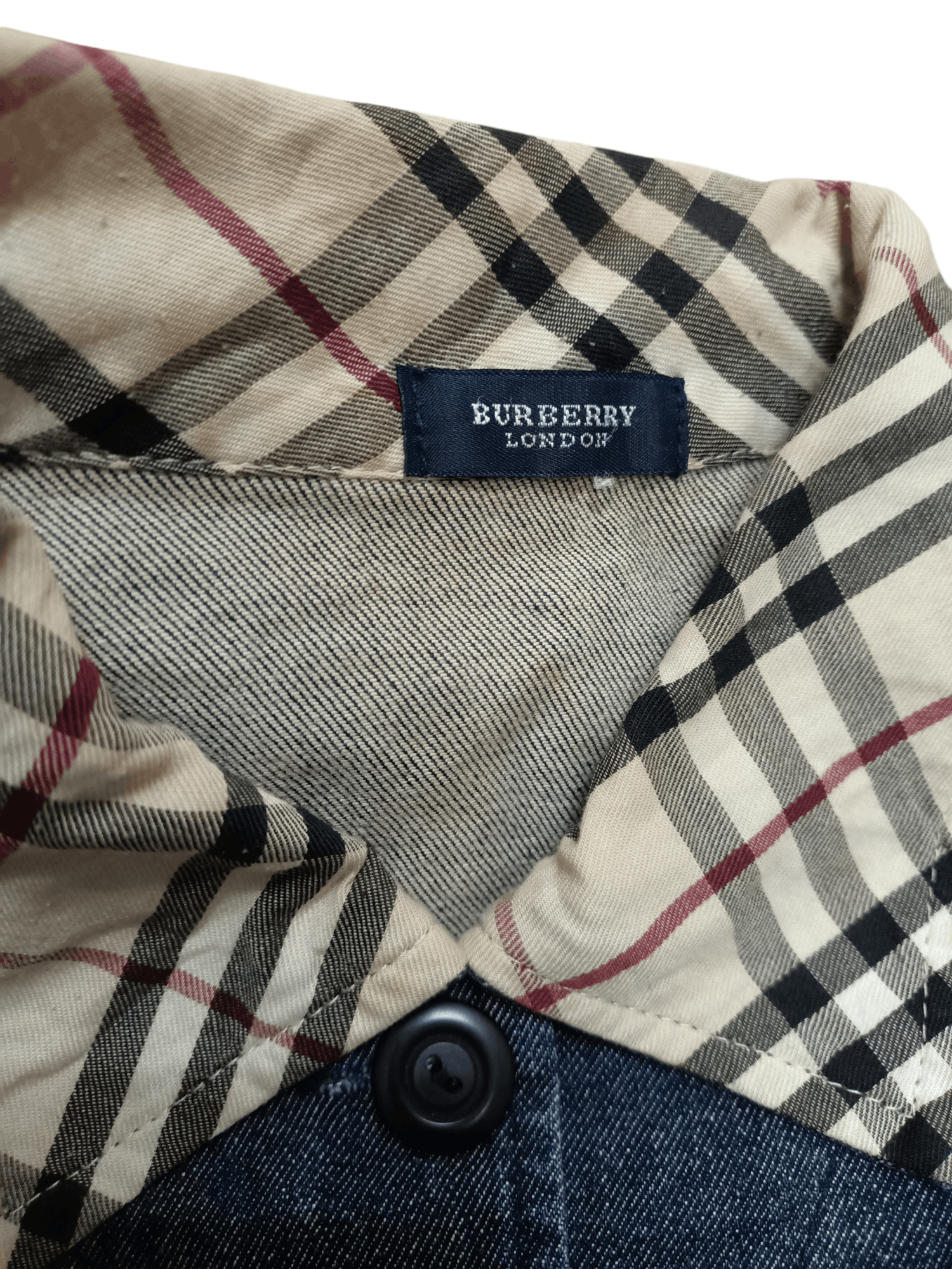 Burberry × Designer BURBERRY DENIM JACKET x DESIGNER Size XS / US 0-2 / IT 36-38 - 11 Thumbnail