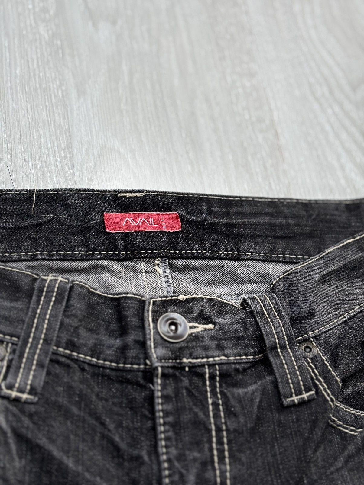 Japanese Brand AVAIL phyton lace up jeans Size US 30 / EU 46 - 4 Thumbnail