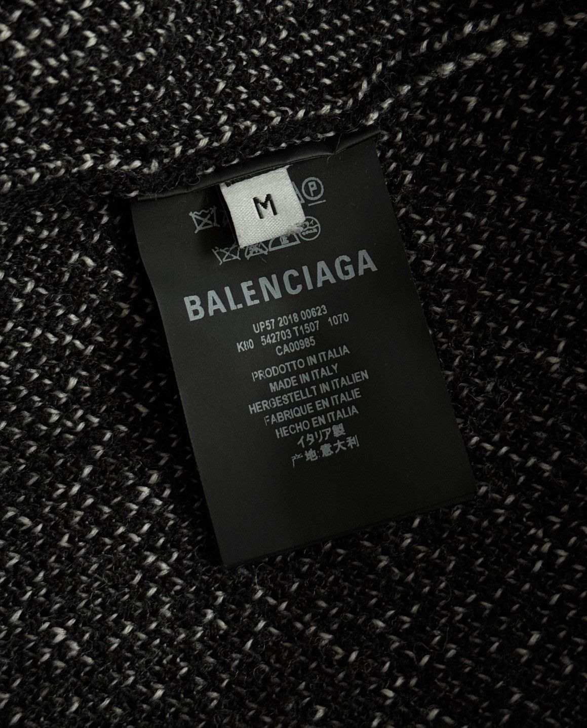 Balenciaga Balenciaga WFP Turtleneck FW18 Size US M / EU 48-50 / 2 - 8 Thumbnail