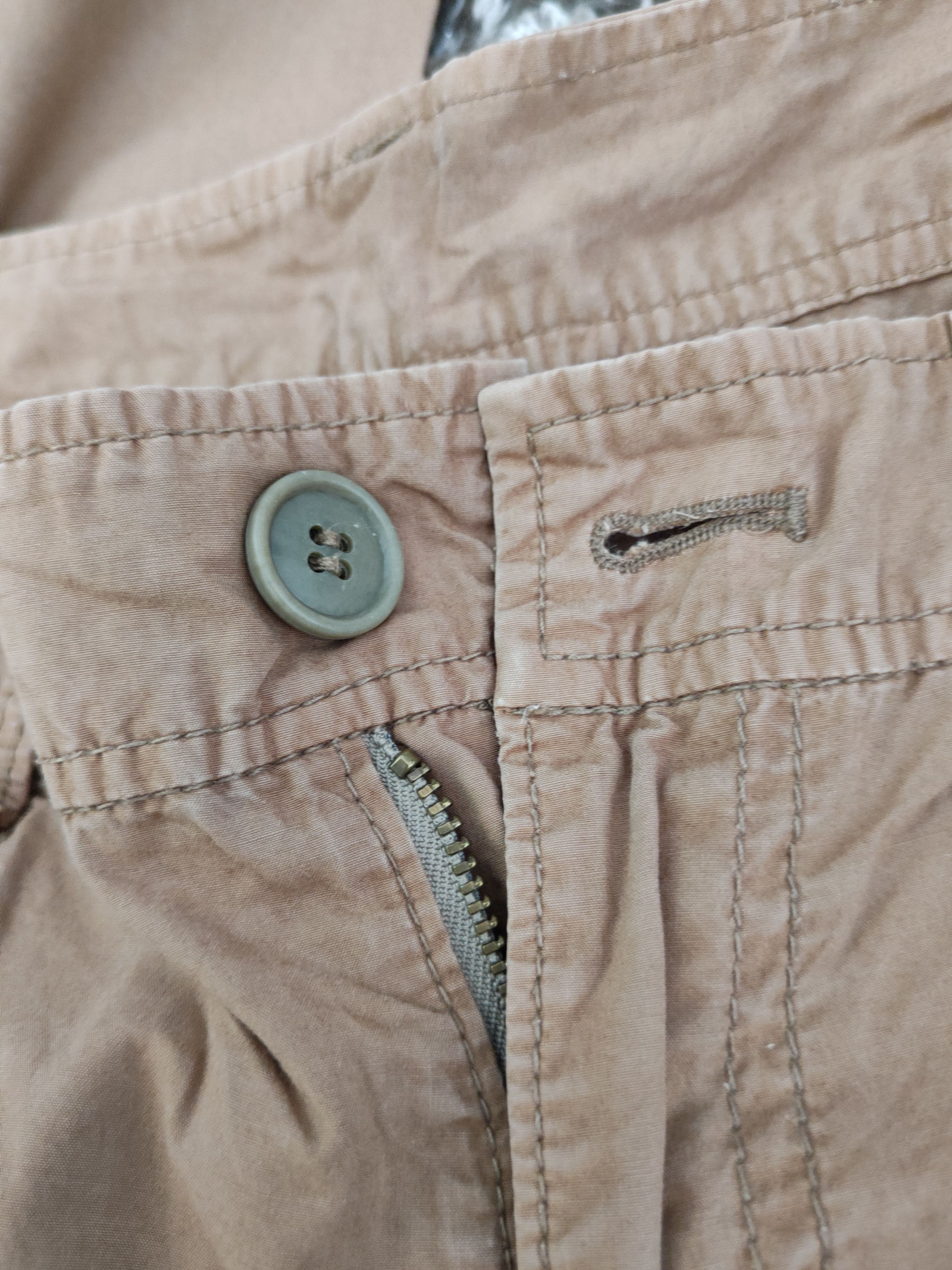 Japanese Brand iimk-Michel Klein Brown Multipocket Cargo Pants #W1021 Size 28" / US 6 / IT 42 - 15 Thumbnail