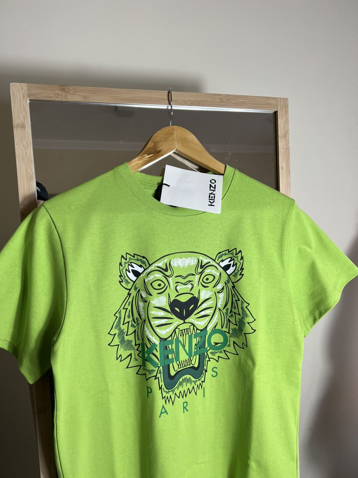 Kenzo Kenzo M T-Shirt Tee Big logo tiger Green Men’s Y2K Size US M / EU 48-50 / 2 - 3 Thumbnail