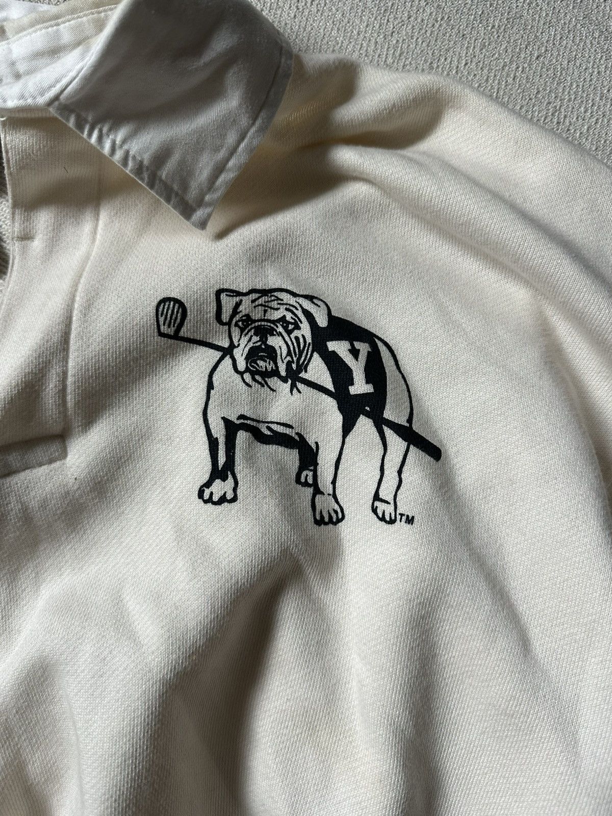 H&M Cream colored H&M Yale University Sweater Size US L / EU 52-54 / 3 - 3 Thumbnail