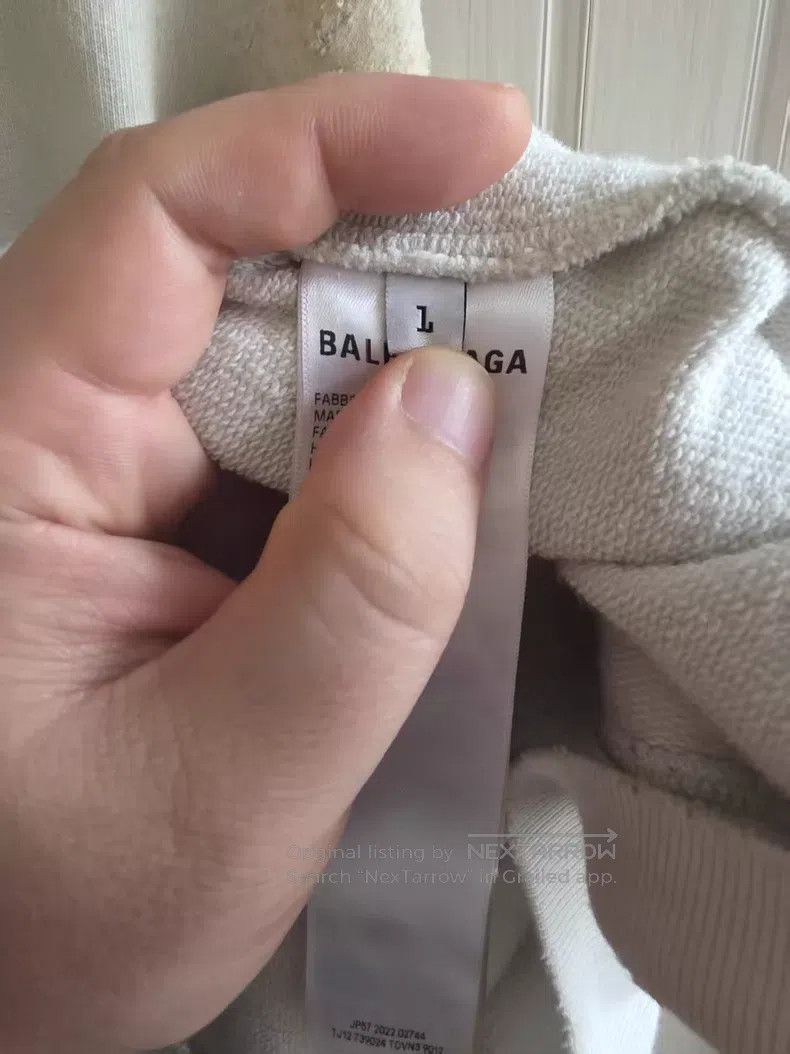Balenciaga Balenciaga Hoodie Size US S / EU 44-46 / 1 - 4 Thumbnail