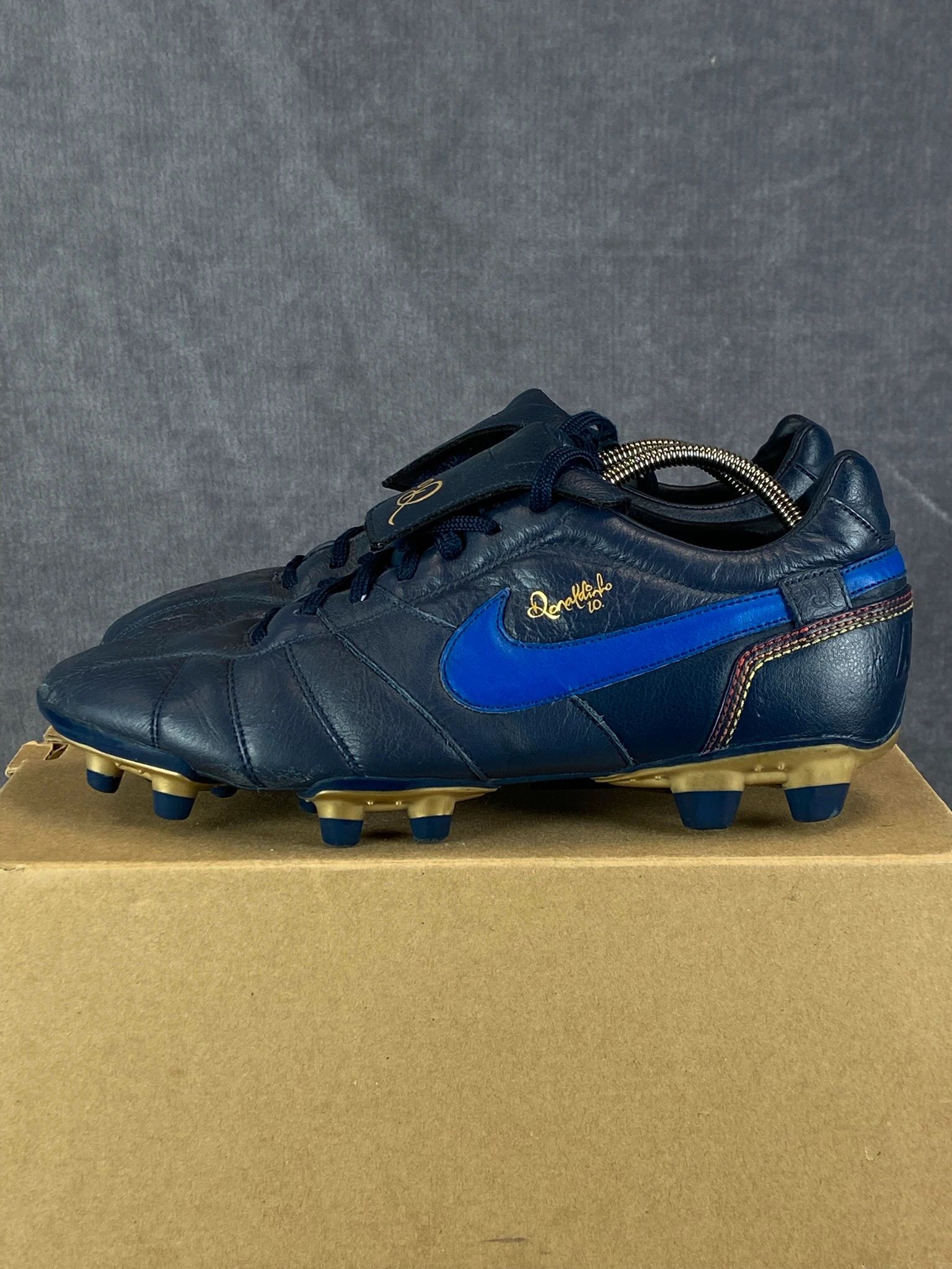 Nike Nike Black Leather Football Boots EU 38 Size US 9 / EU 42 - 2 Thumbnail