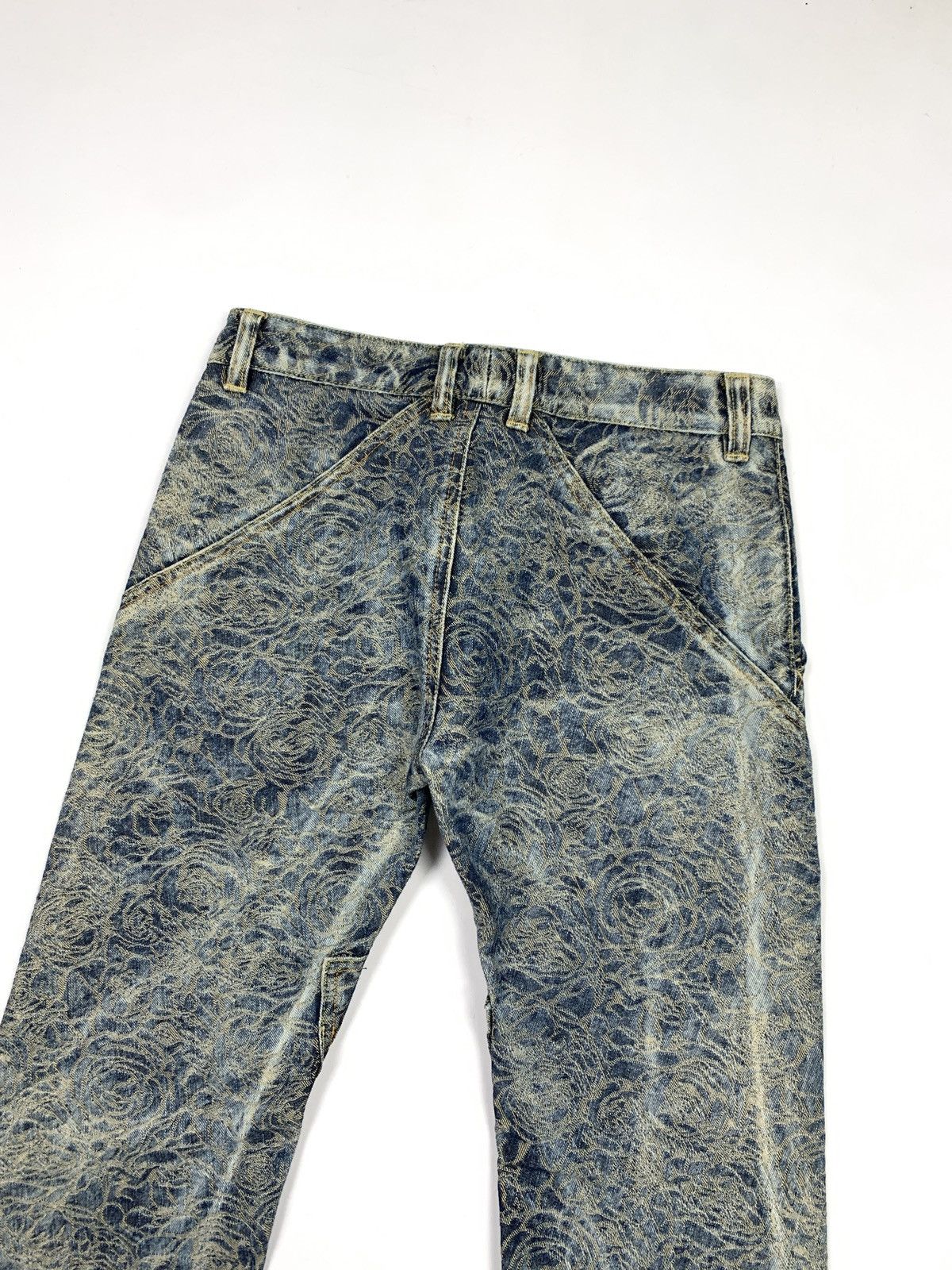 Issey Miyake 2007 Rose Weave Split Denim Size US 27 - 6 Thumbnail