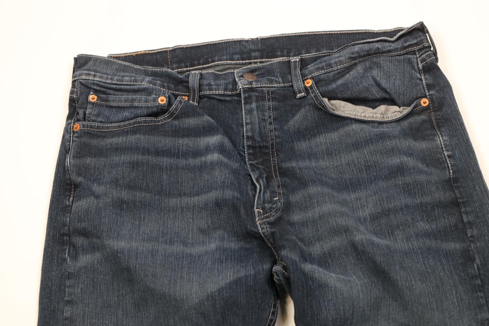 Levi's Vintage Y2K Levis 505 Regular Straight Leg Denim Jeans Blue Size US 36 / EU 52 - 2 Thumbnail