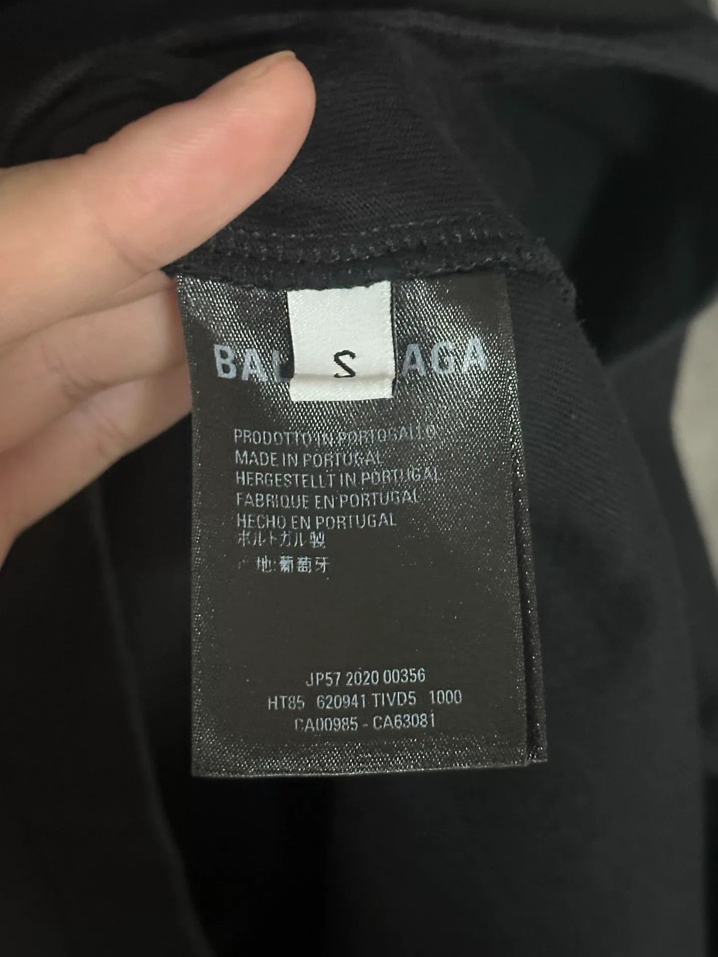 Balenciaga Balenciaga GW GYMWEAR Logo Men's T-Shirt Size US S / EU 44-46 / 1 - 3 Thumbnail