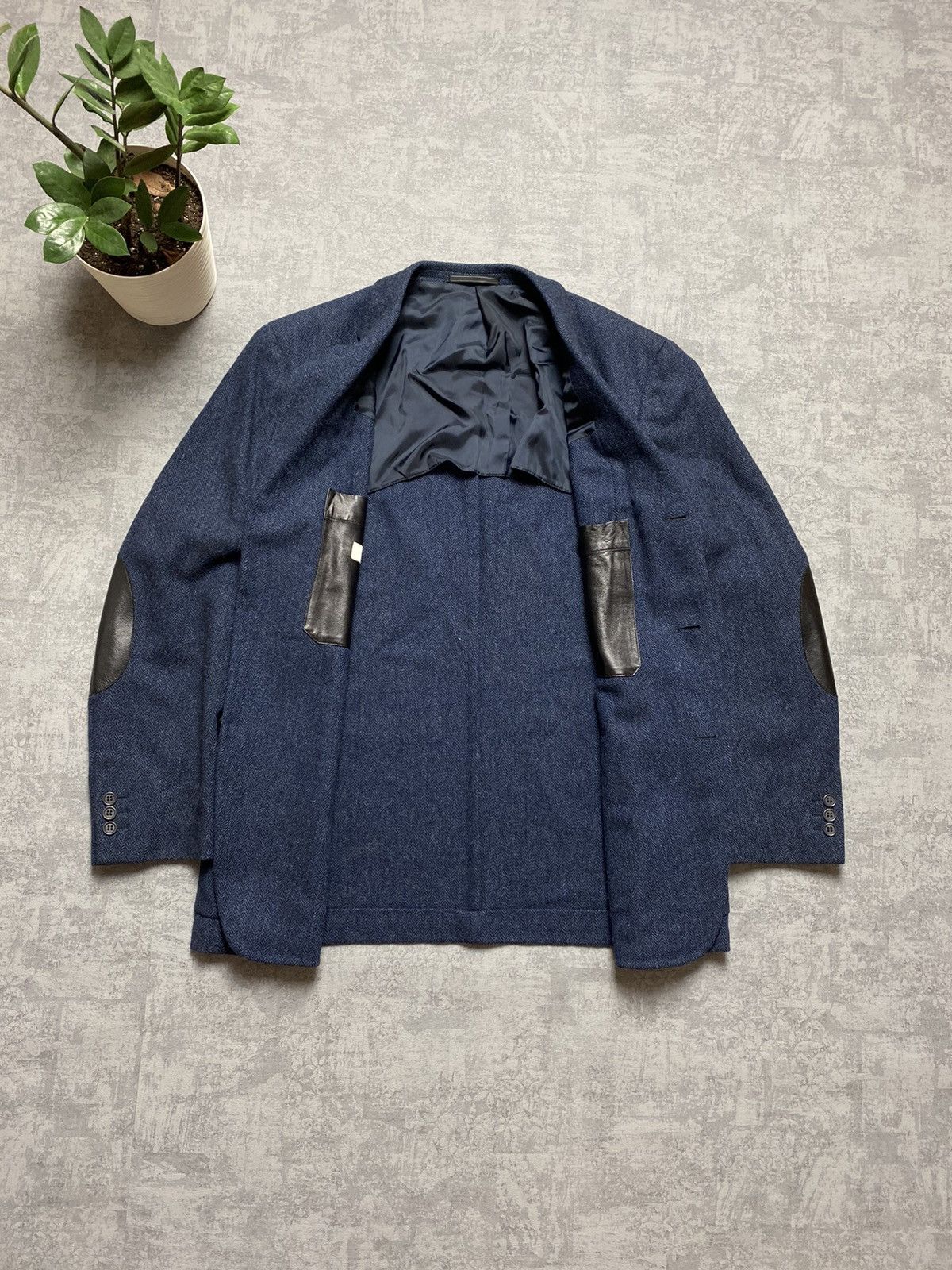 Ermenegildo Zegna Ermeneguldo Zegna Soft 100% LANA blazer Size 54R - 5 Thumbnail