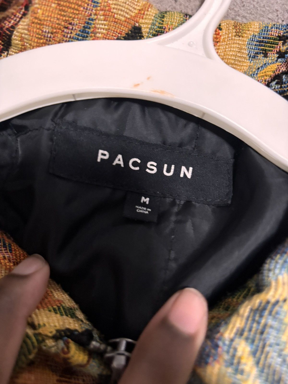 Pacsun Floral Tapestry Bomber Jacket Size US M / EU 48-50 / 2 - 5 Thumbnail
