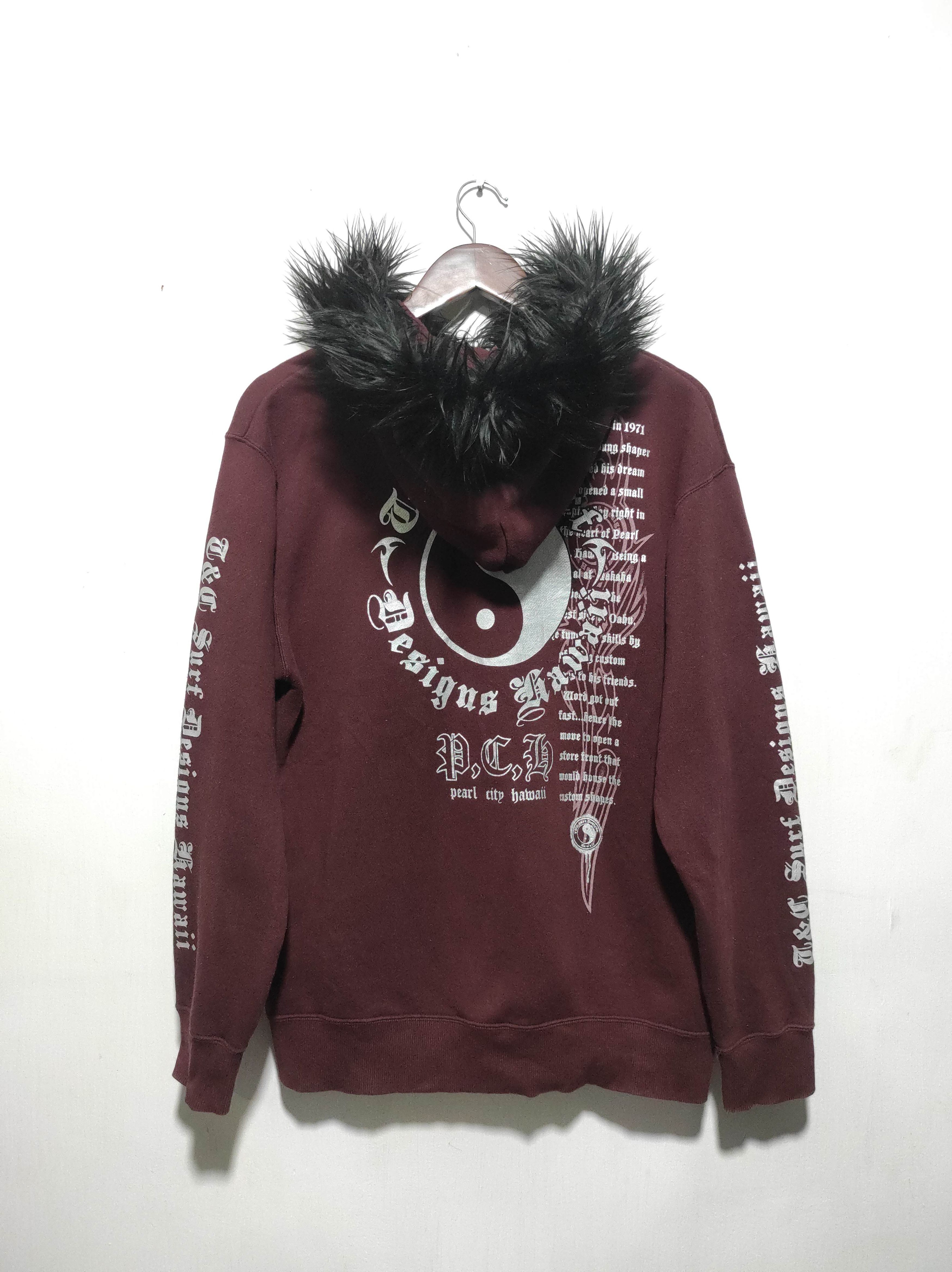 Affliction T&C Surf Designs Zip Fur Hoodie IfSixWasNine LGB style Size US L / EU 52-54 / 3 - 17 Thumbnail
