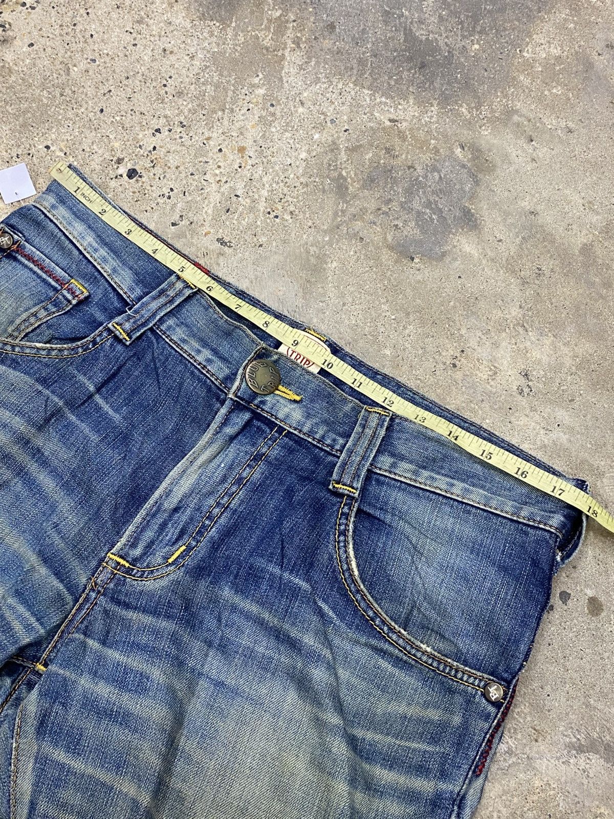 Edwin × If Six Was Nine × Japanese Brand vintage buckle back leather edwin western vintage style Size US 34 / EU 50 - 10 Thumbnail