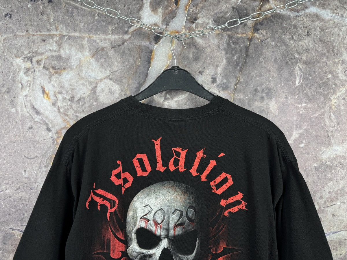 Other Grim Reaper Skeleton Graphic T-Shirt I Am Social Distancing Size US XXL / EU 58 / 5 - 11 Thumbnail