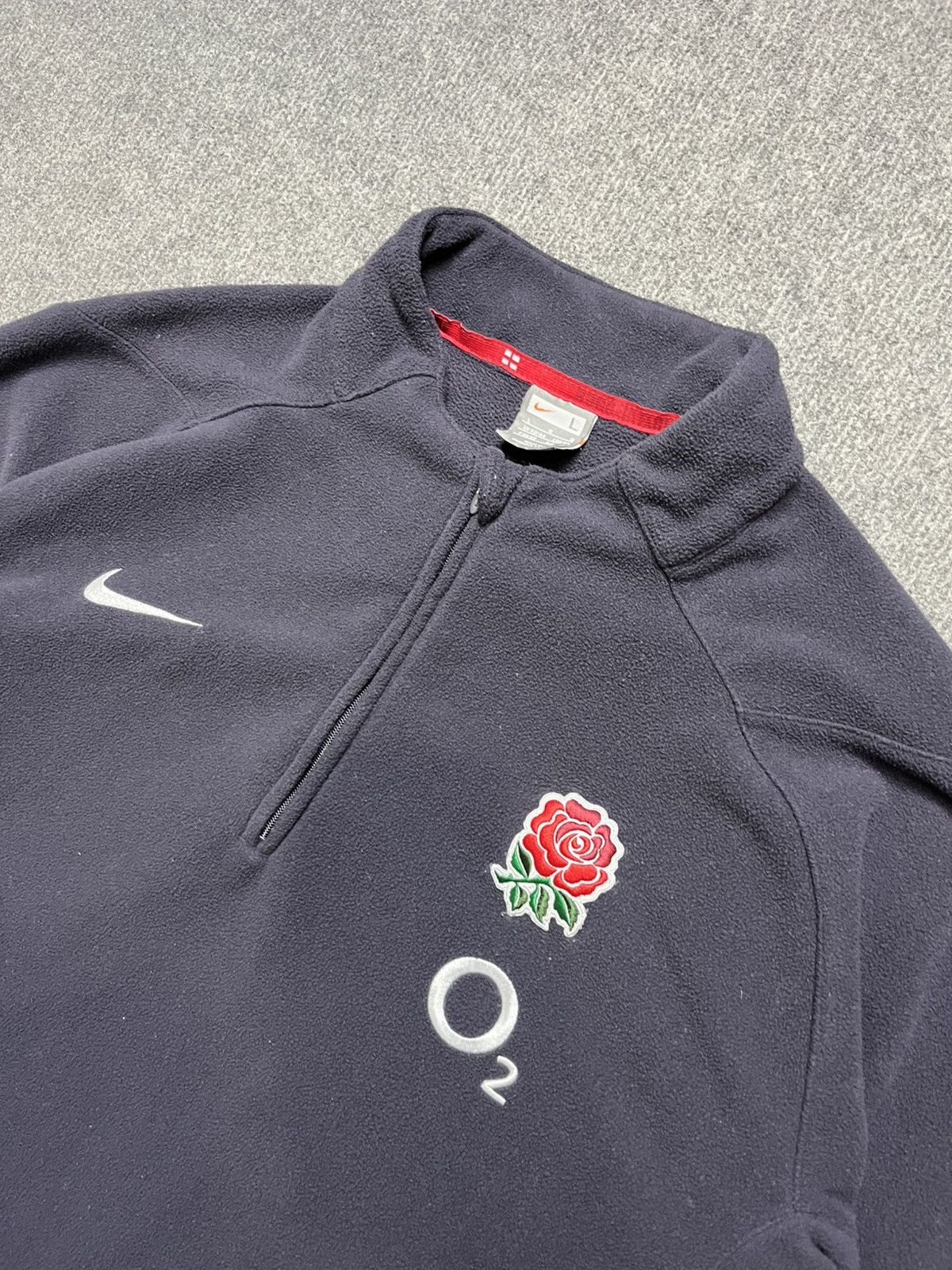 Nike Vintage Nike fleece England Size US L / EU 52-54 / 3 - 4 Thumbnail