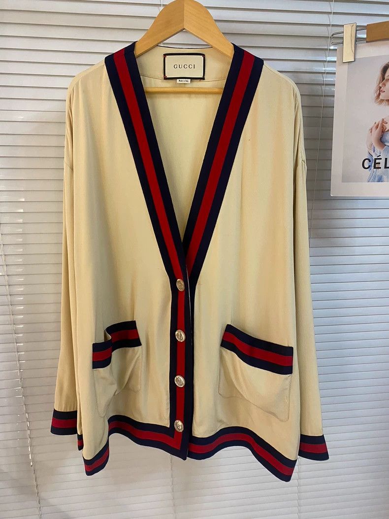 Gucci Gucci Size 36 Classic small cardigan jacket Size US S / EU 44-46 / 1 - 1 Thumbnail