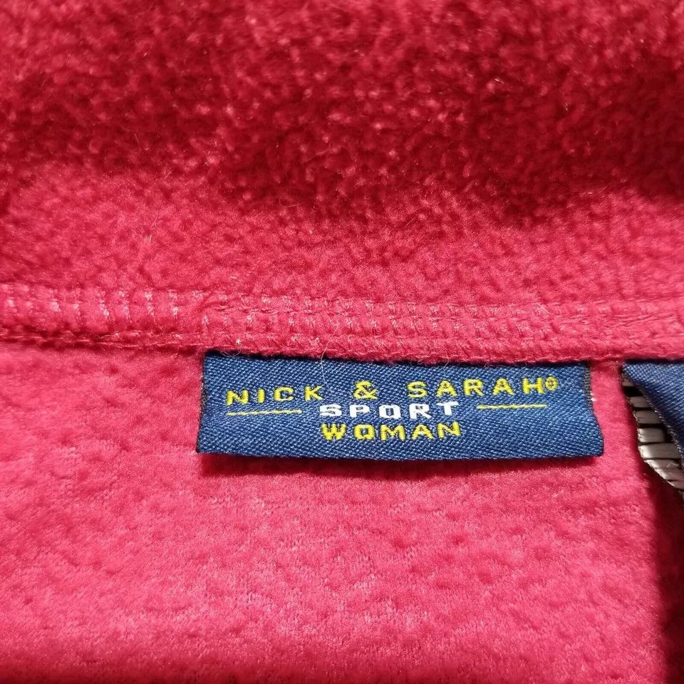 Other Nick & Sarah Fleece Jacket Womens 3X Pockets Full Zip Size ONE SIZE - 5 Thumbnail