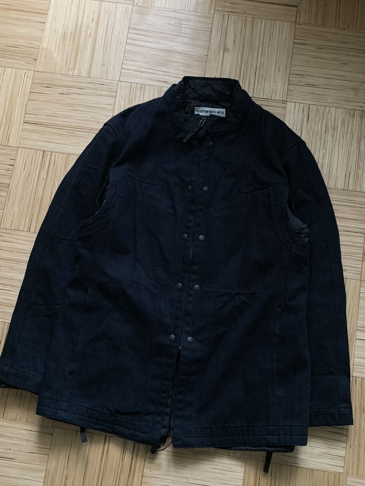 Issey Miyake aw2000 Issey Miyake Futuristic Ballistic Nylon X-Ray Jacket Size US M / EU 48-50 / 2 - 14 Thumbnail