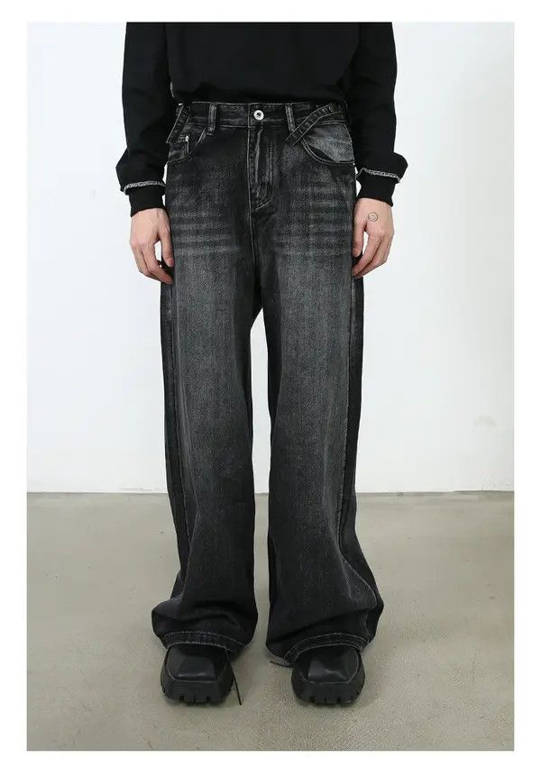 Japanese Brand VIBE American retro men's cool oldschool wide-leg jeans Size US 32 / EU 48 - 7 Thumbnail