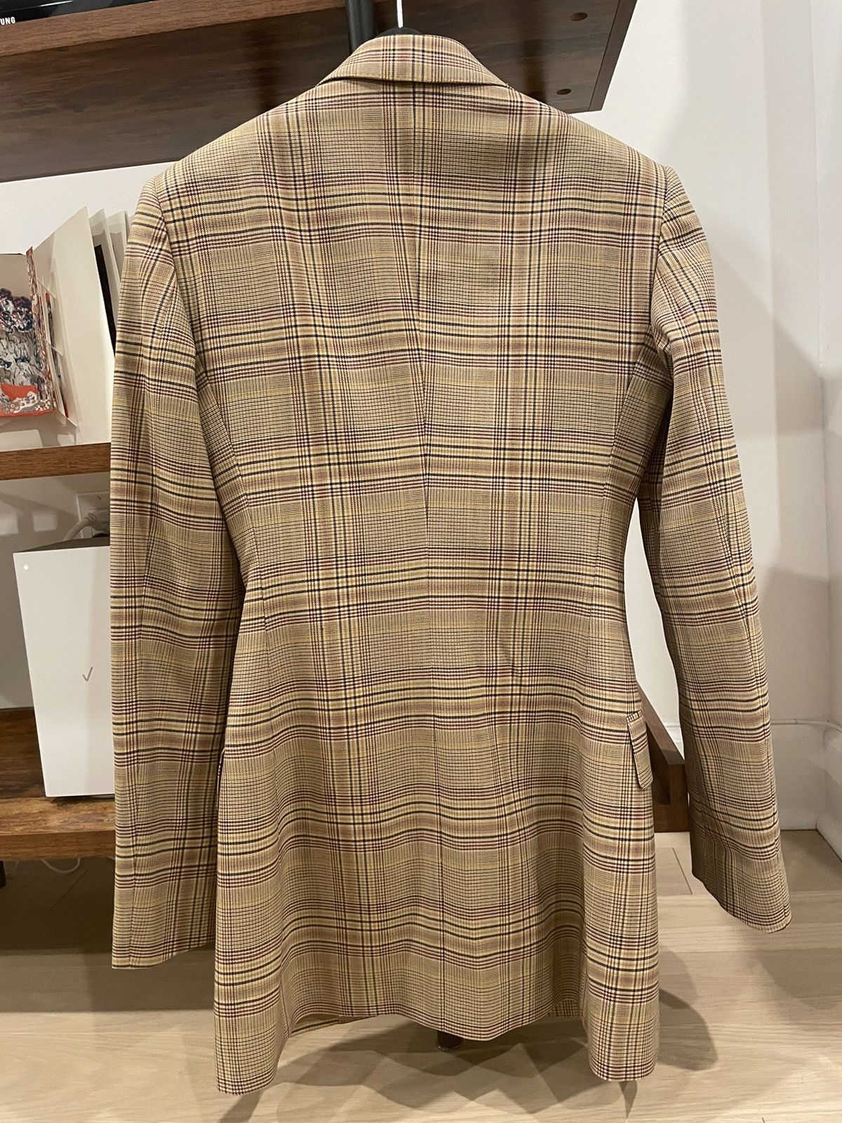 Burberry Burberry Dark Honey Tailored Blazer Size XS / US 0-2 / IT 36-38 - 7 Thumbnail